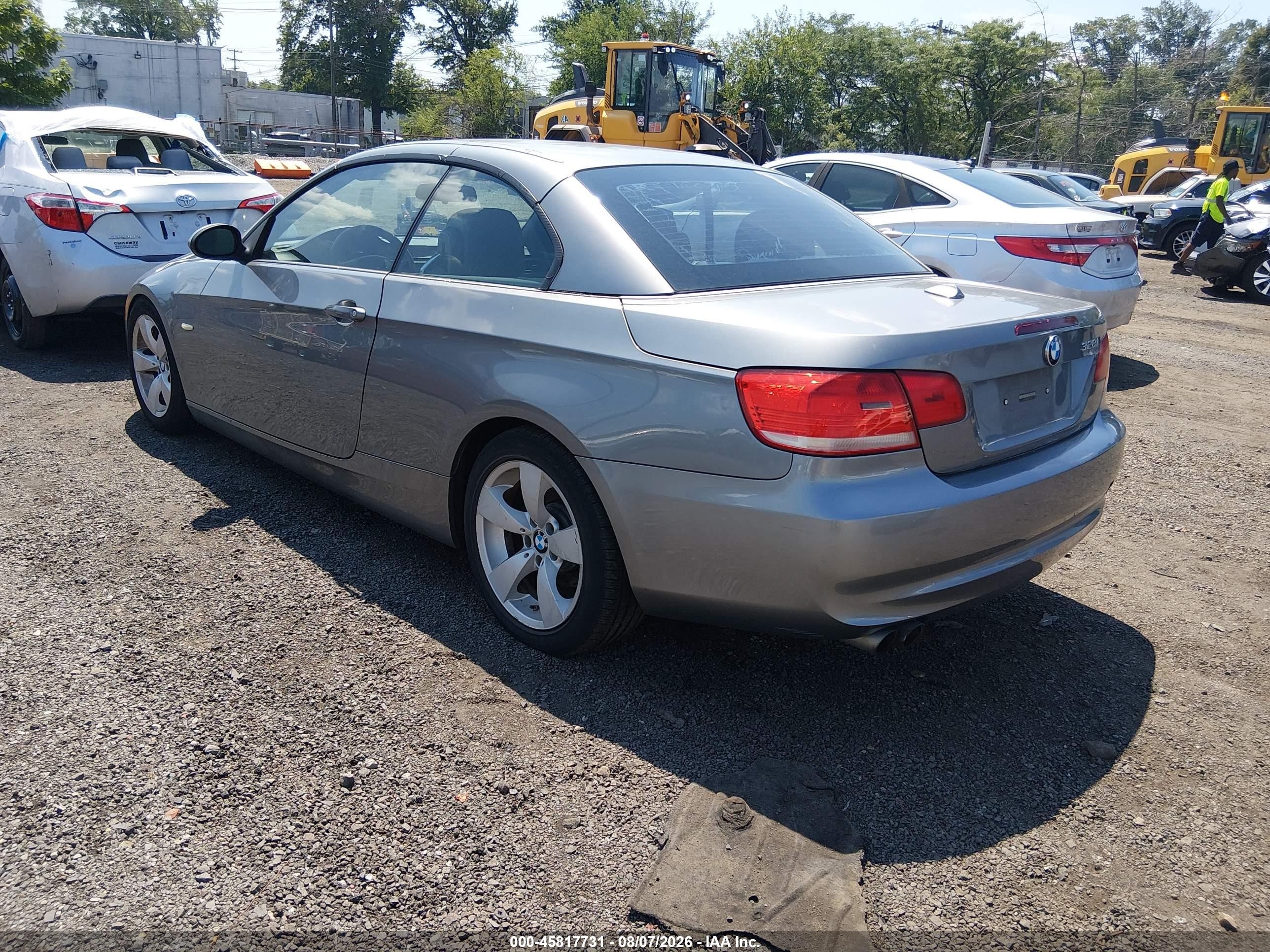 2008 Bmw 328i   Gray vin: WBAWL13588PX21701