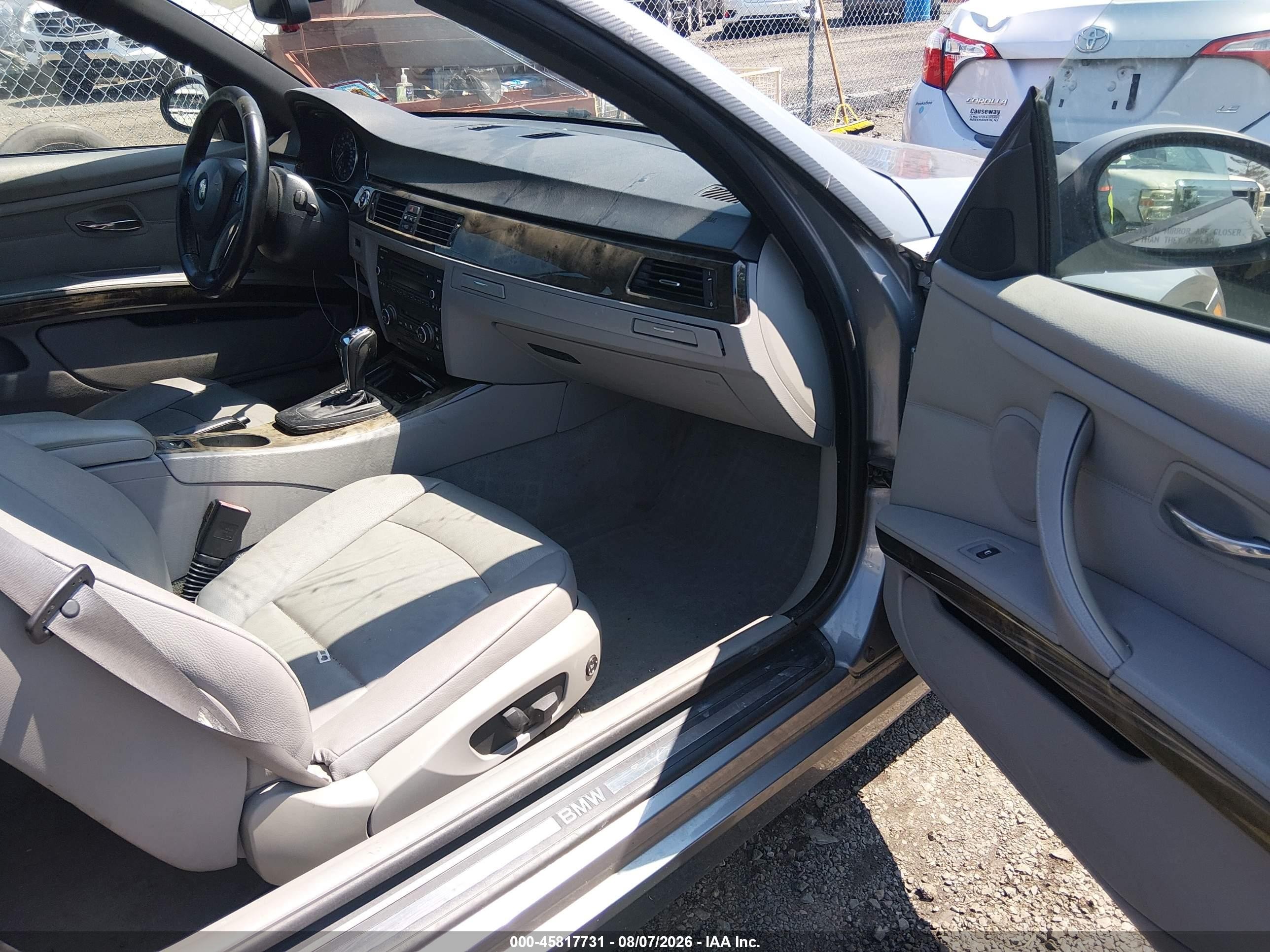 2008 Bmw 328i   Gray vin: WBAWL13588PX21701