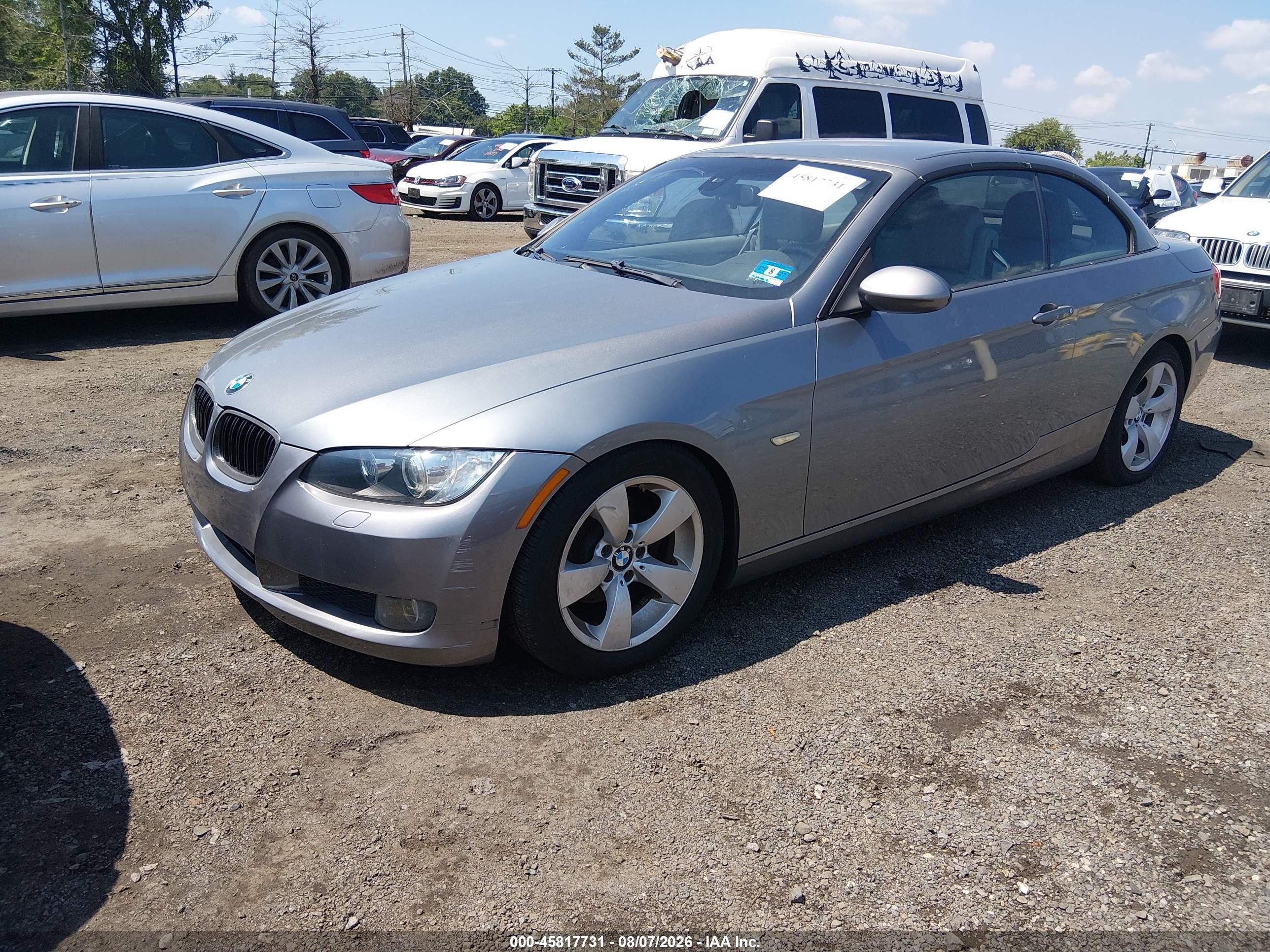 2008 Bmw 328i   Gray vin: WBAWL13588PX21701