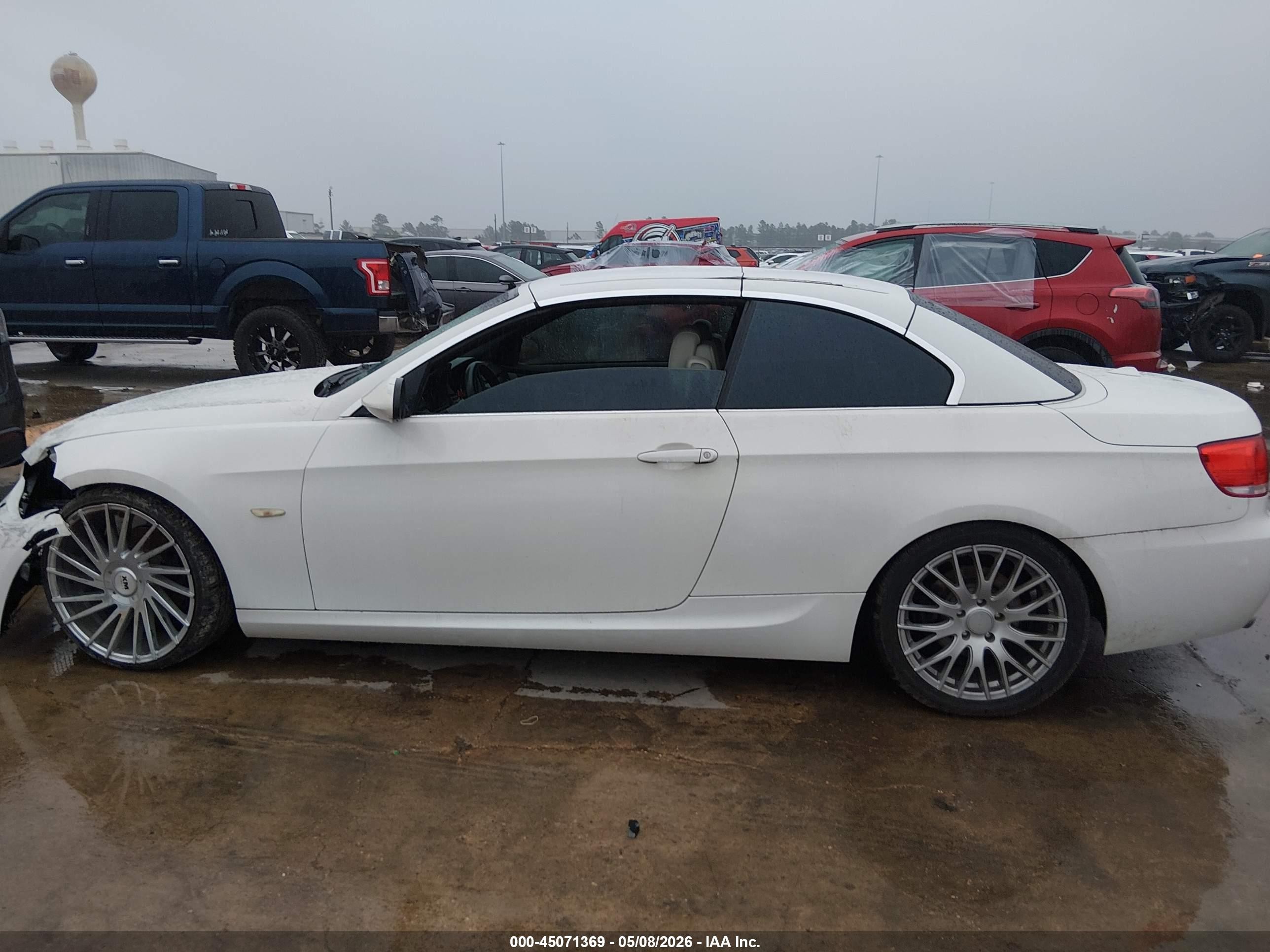 2009 Bmw 328i   White vin: WBAWL13589PX27127