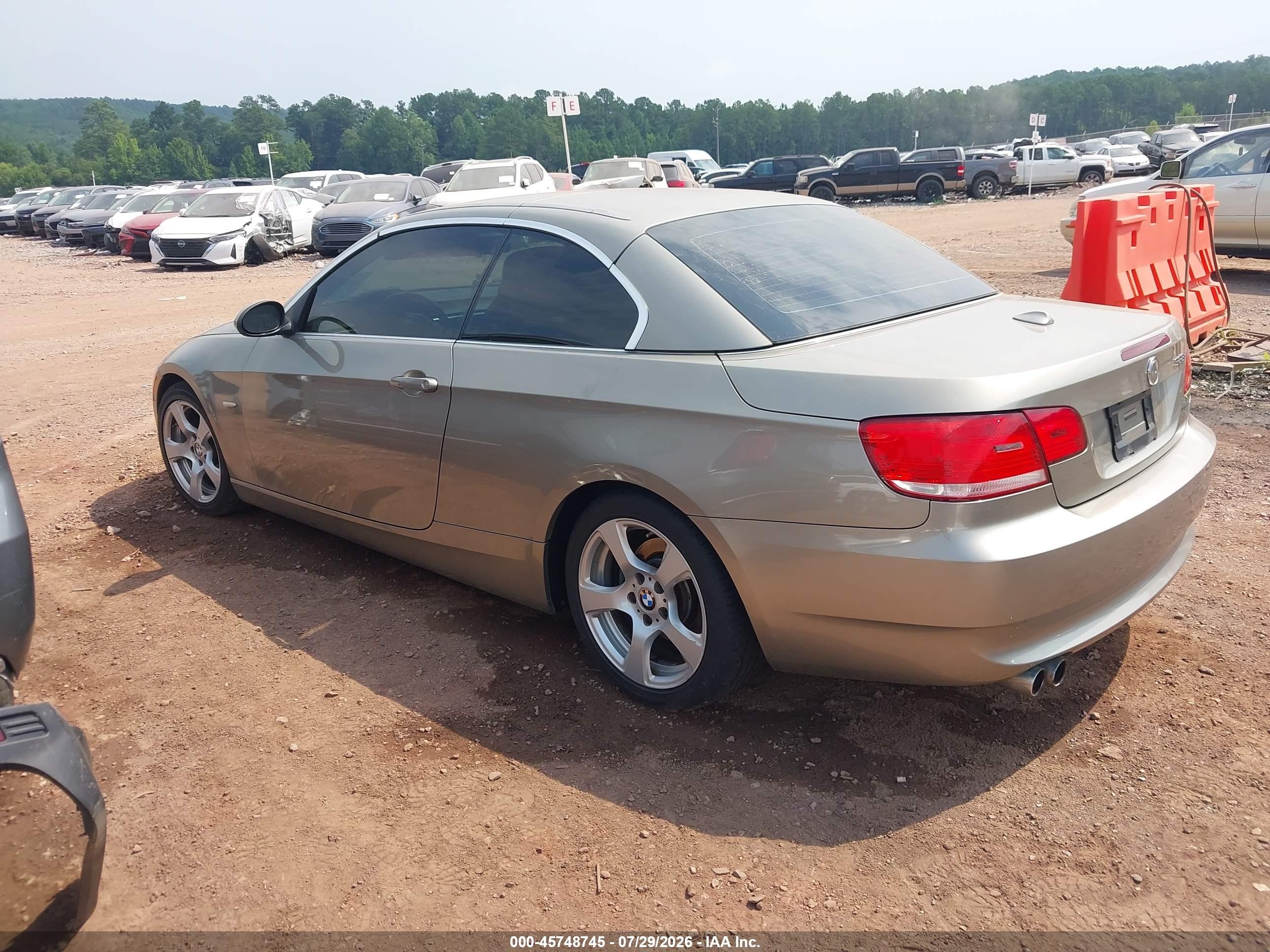 2007 Bmw 328i Gold vin: WBAWL13597PX13332
