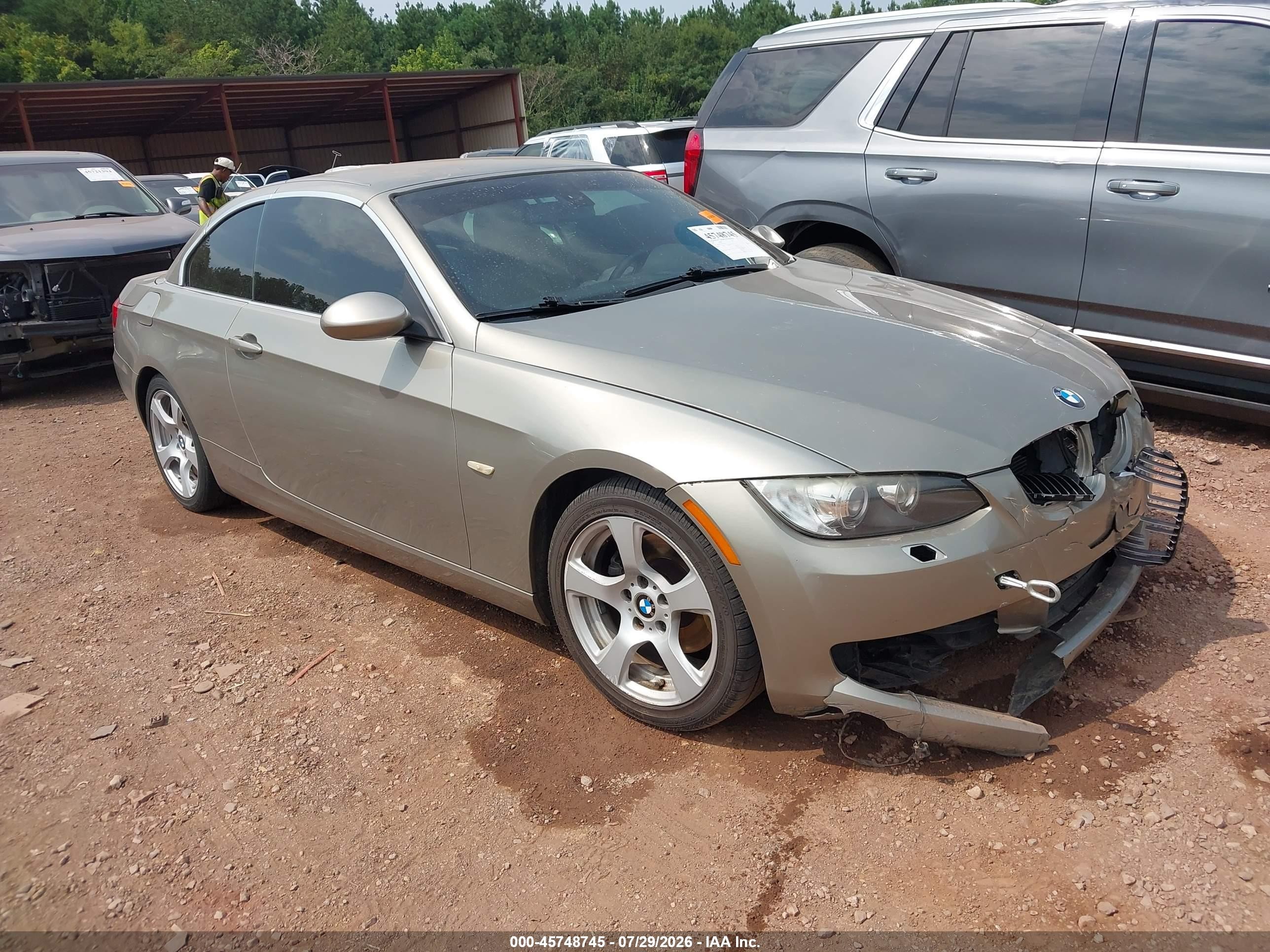 2007 Bmw 328i Gold vin: WBAWL13597PX13332