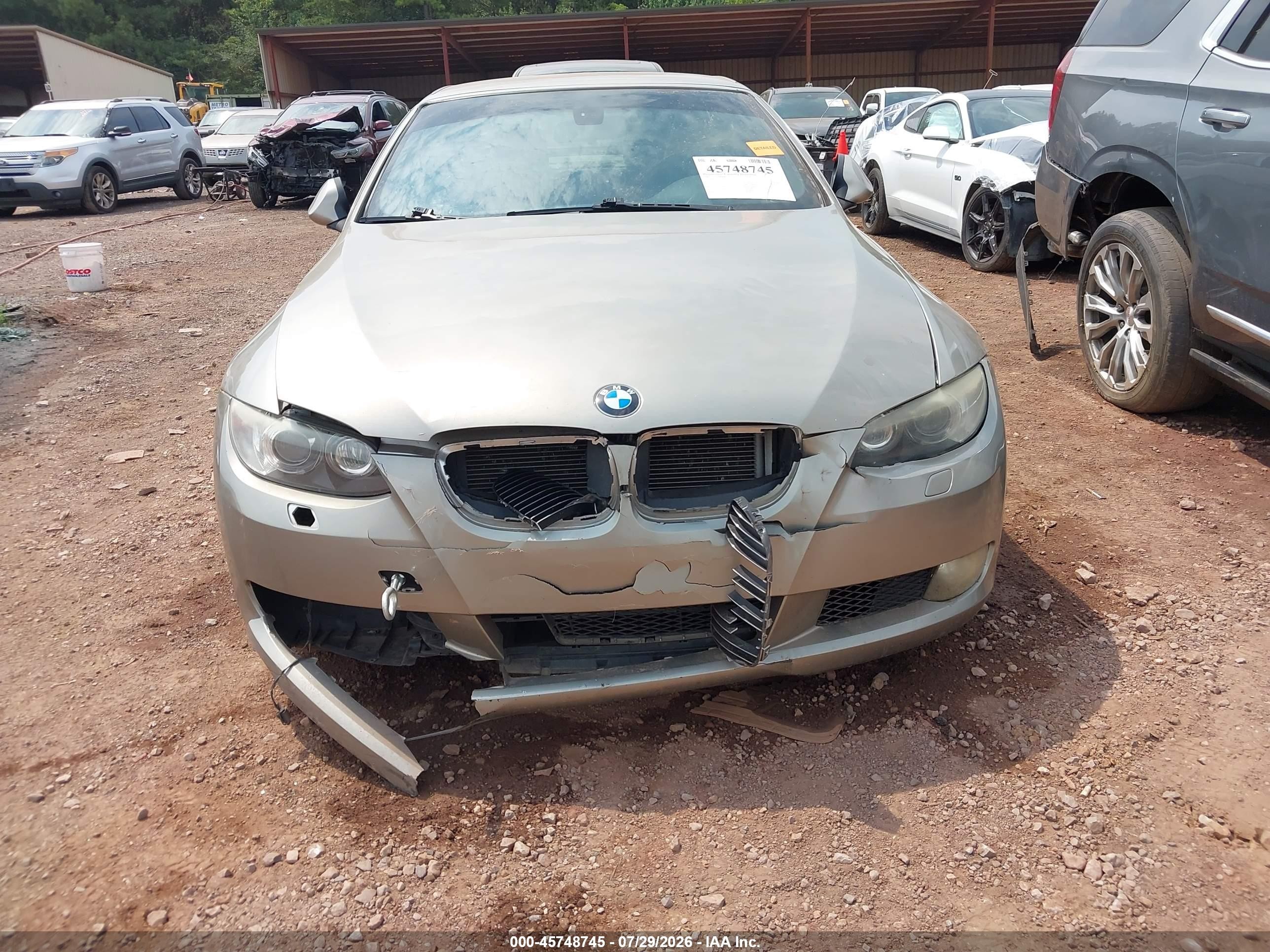 2007 Bmw 328i Gold vin: WBAWL13597PX13332