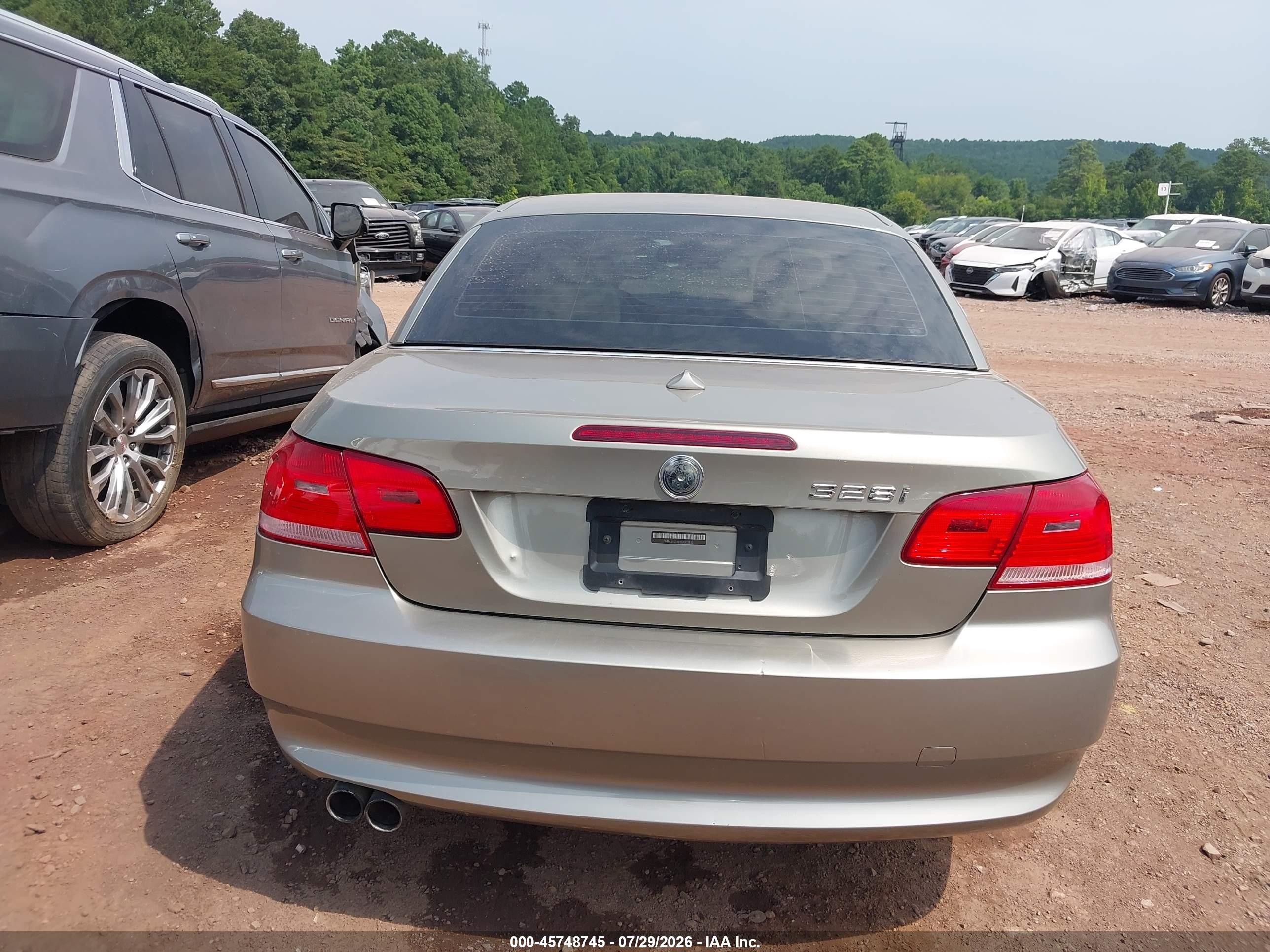 2007 Bmw 328i Gold vin: WBAWL13597PX13332
