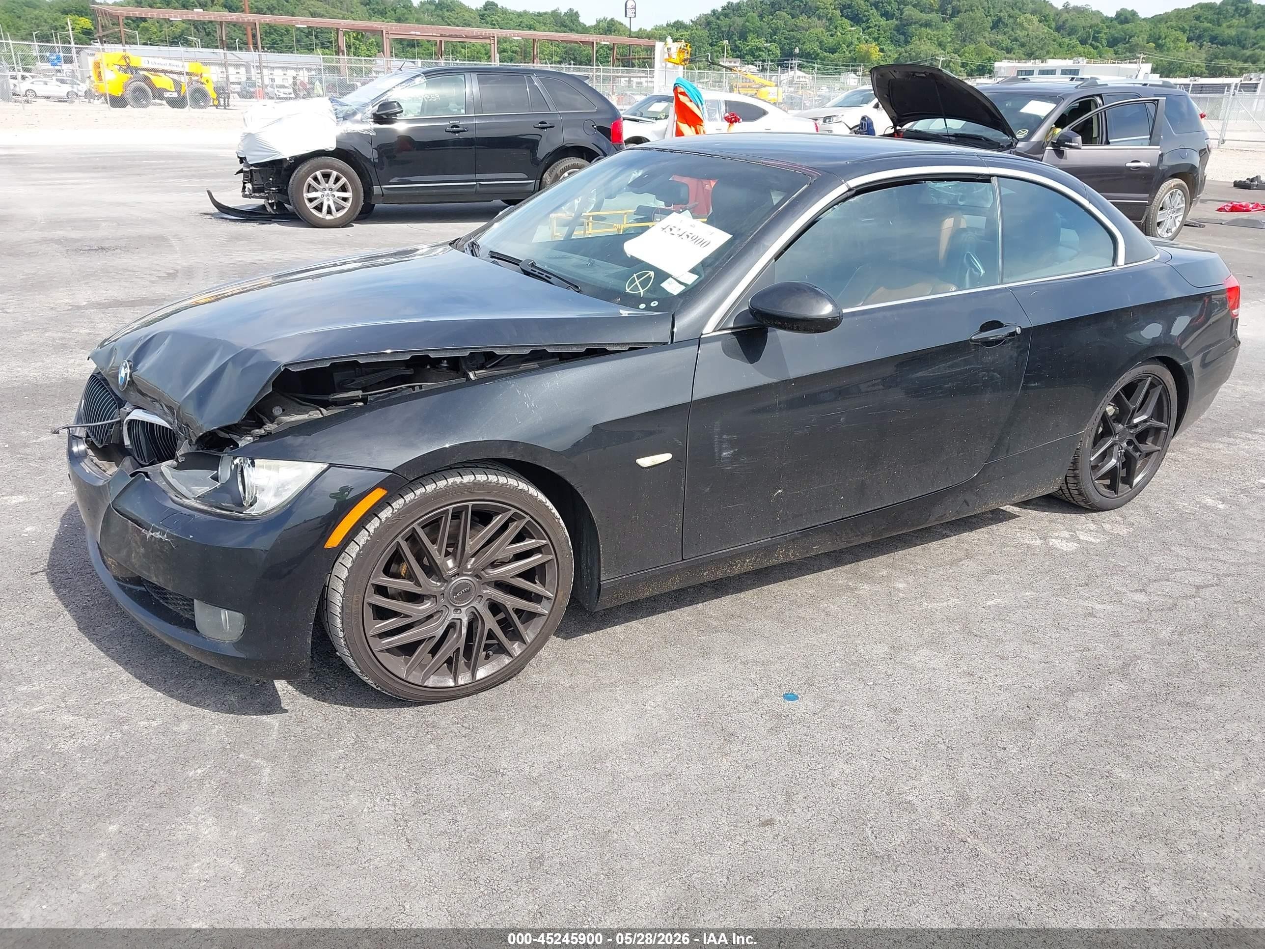 2008 Bmw 328i   Черный vin: WBAWL13598PX22288
