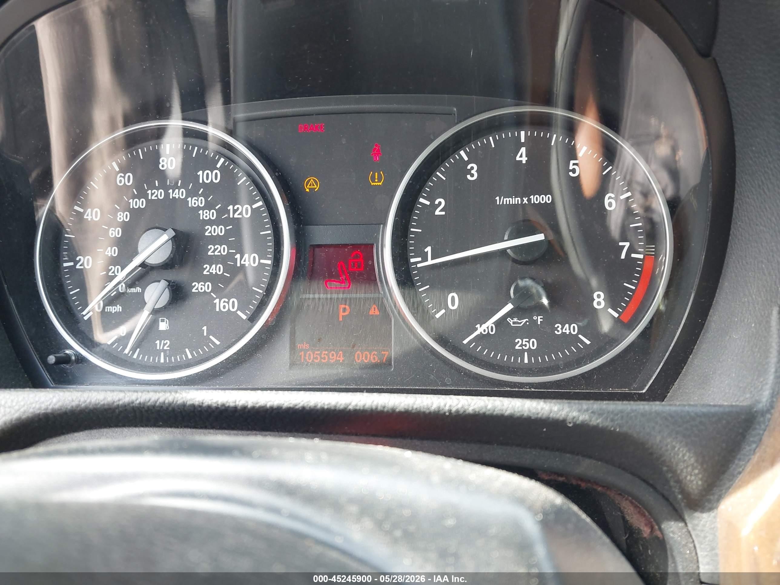 2008 Bmw 328i   Черный vin: WBAWL13598PX22288