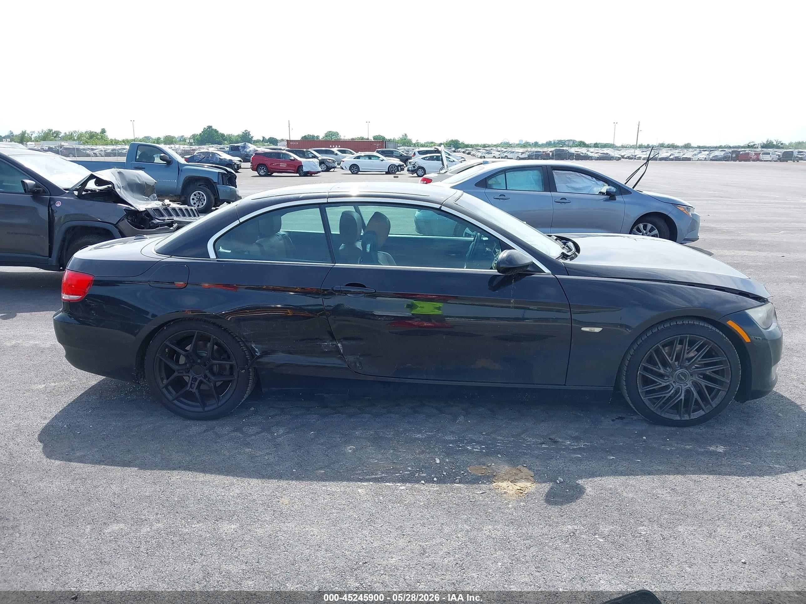 2008 Bmw 328i   Черный vin: WBAWL13598PX22288