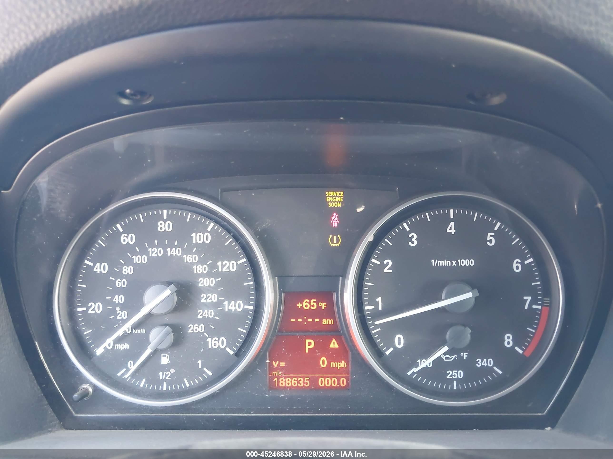 2008 Bmw 328i   Gray vin: WBAWL135X8PX21974