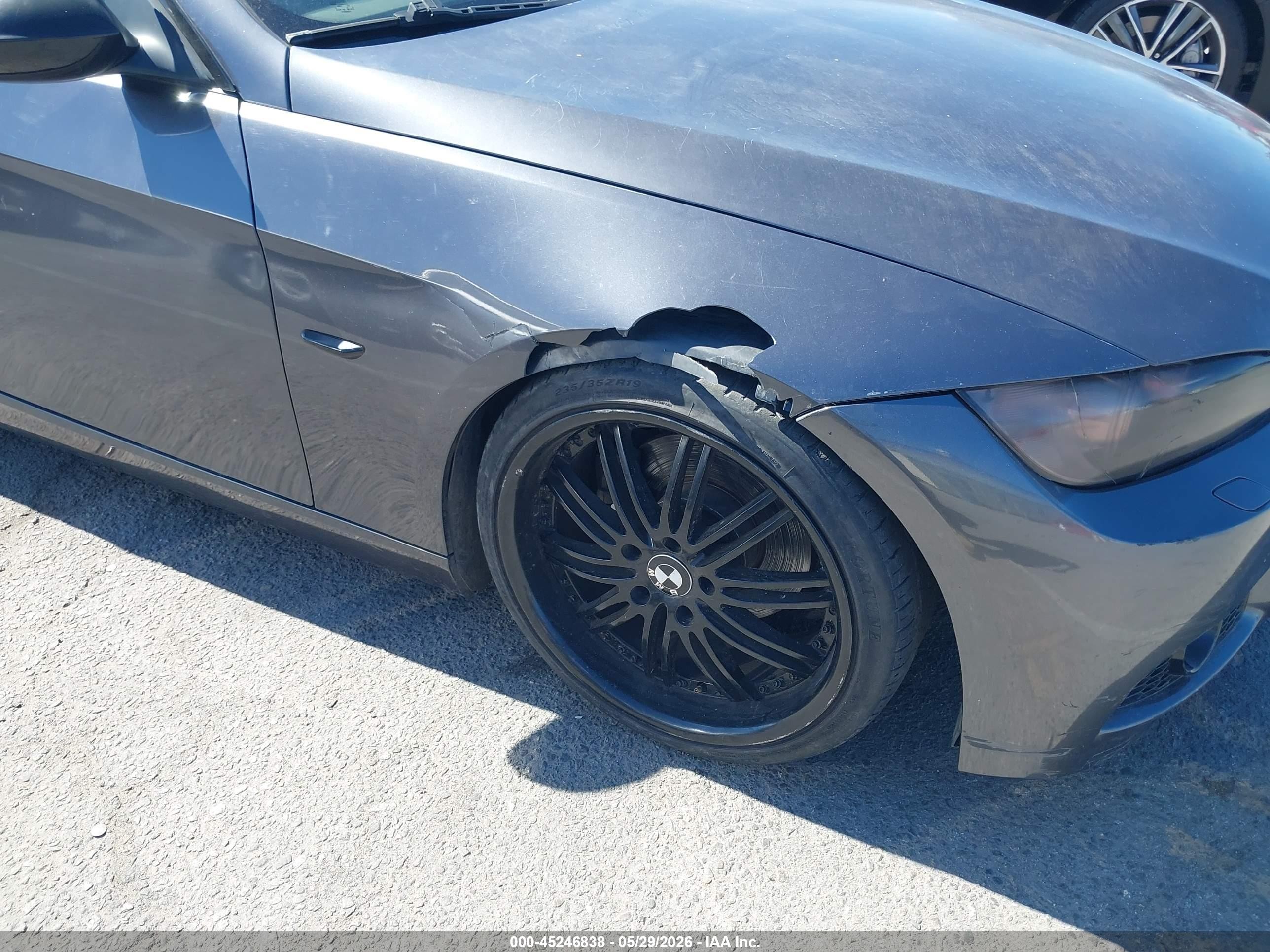 2008 Bmw 328i   Gray vin: WBAWL135X8PX21974