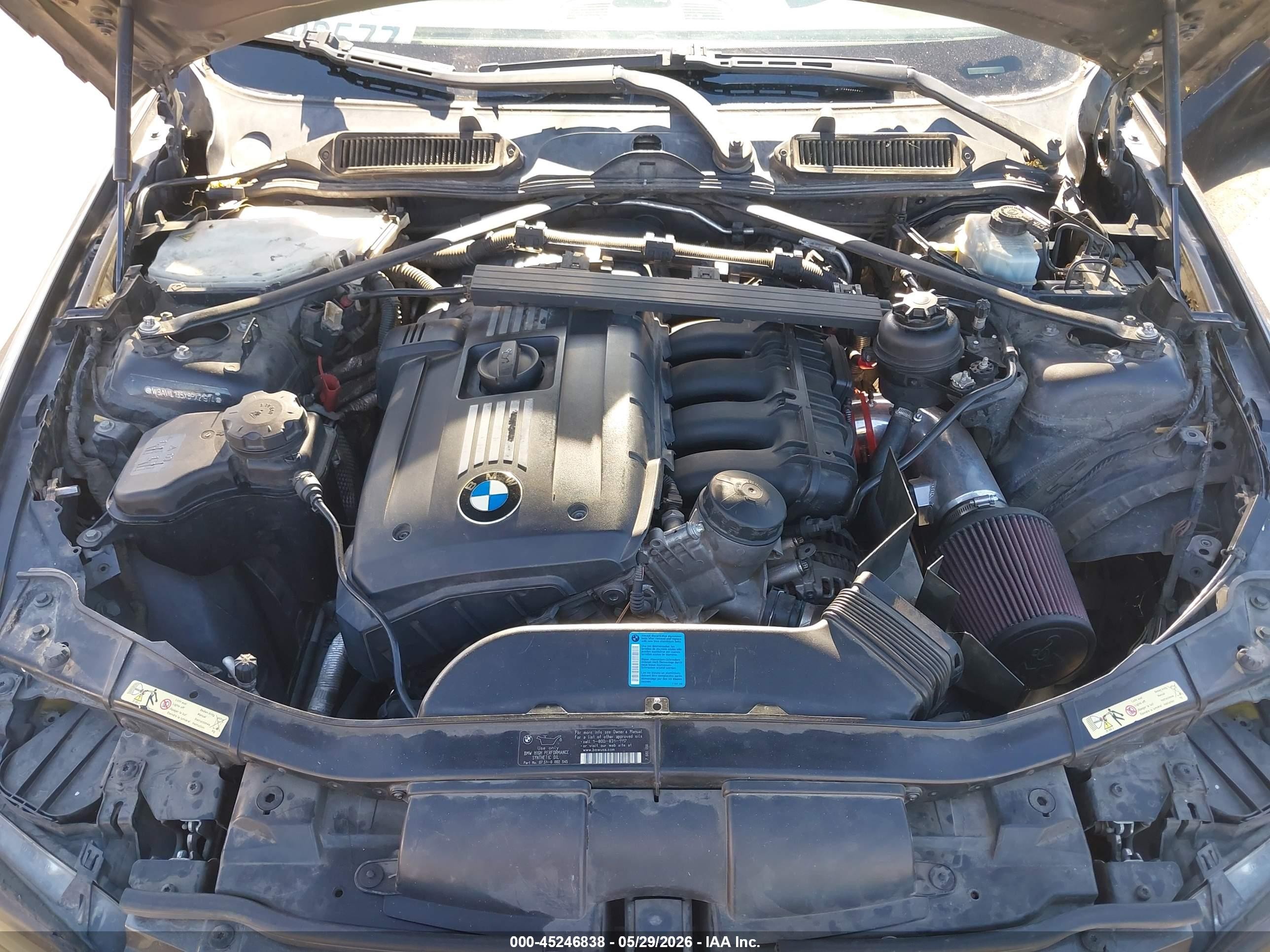 2008 Bmw 328i   Gray vin: WBAWL135X8PX21974