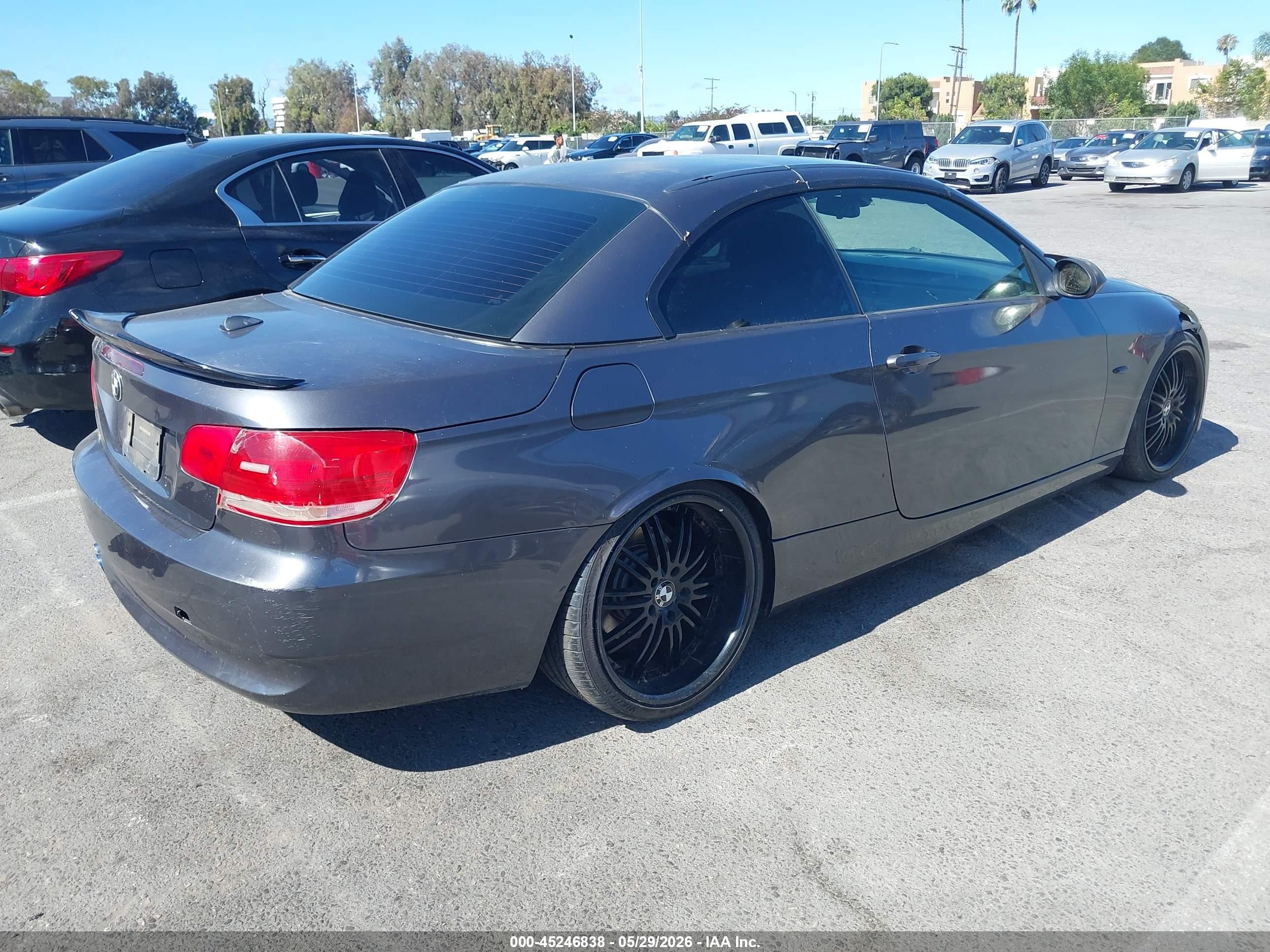 2008 Bmw 328i   Gray vin: WBAWL135X8PX21974