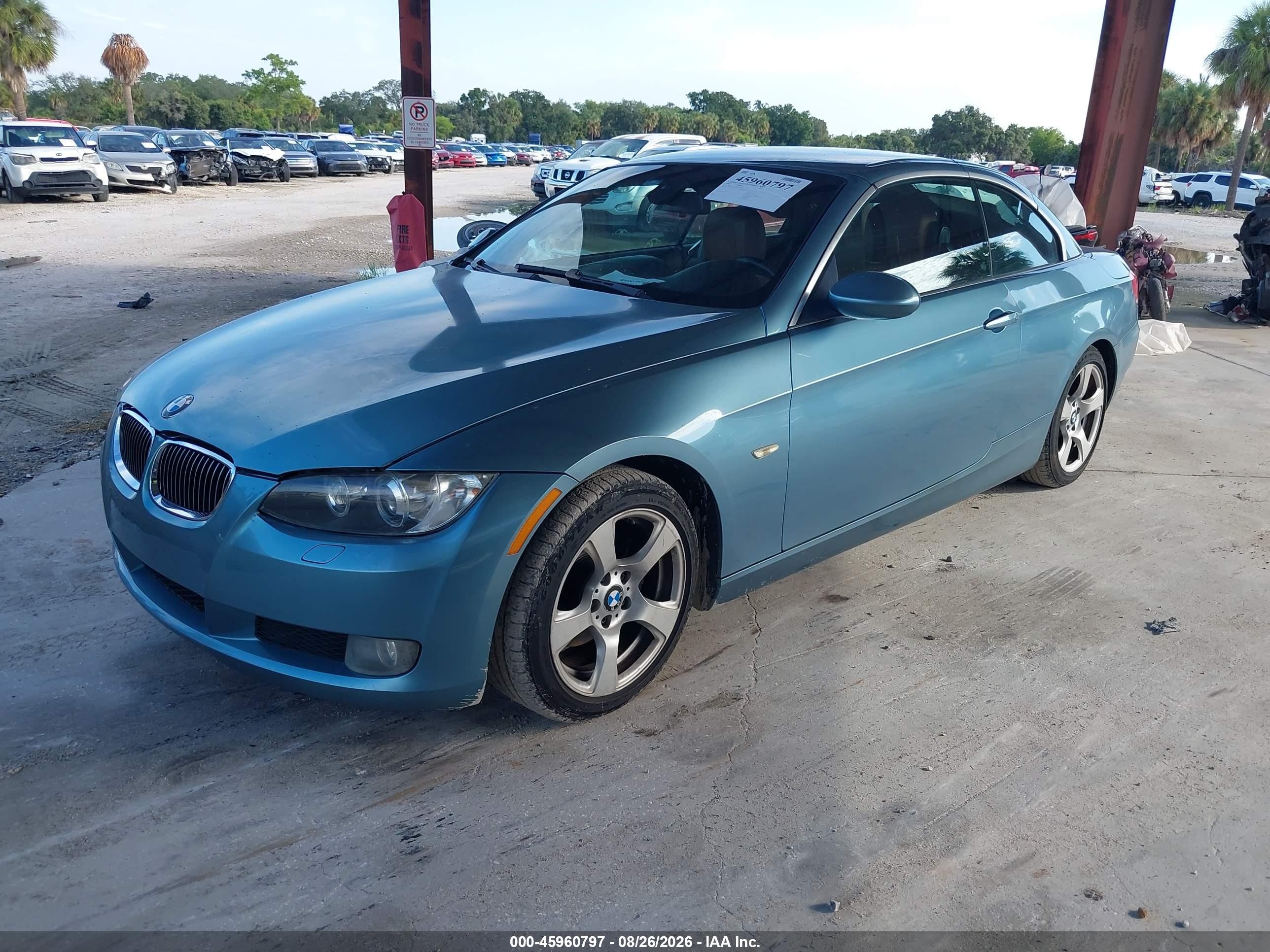 2008 Bmw 328i   Blue vin: WBAWL135X8PX22154