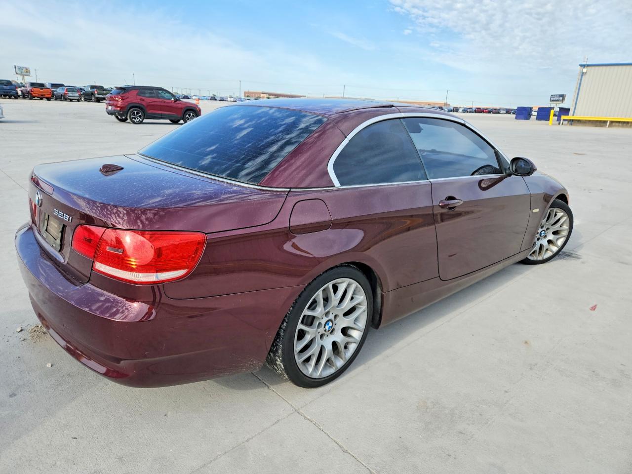 2008 Bmw 328 Бордовый vin: WBAWL135X8PX22882