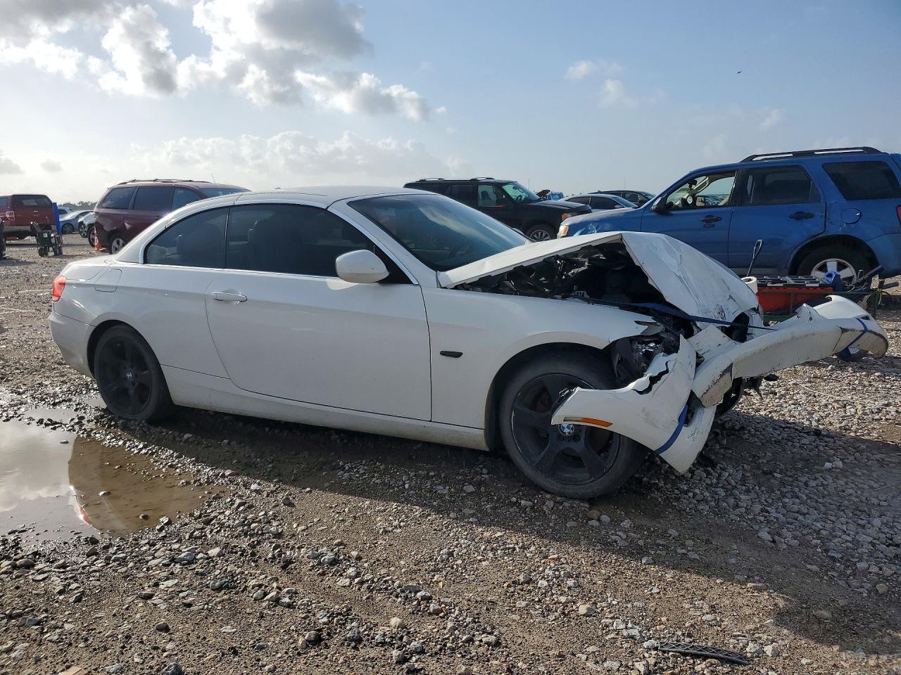2010 Bmw 3 Series 328i Sulev White vin: WBAWL1C54AP493007