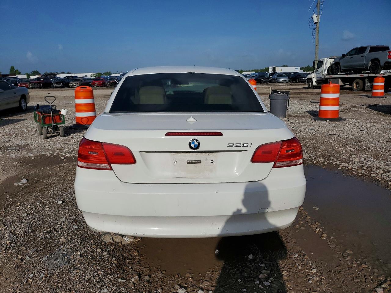 2010 Bmw 3 Series 328i Sulev White vin: WBAWL1C54AP493007