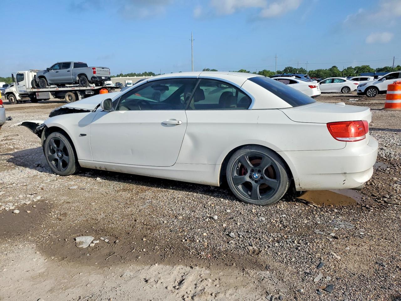 2010 Bmw 3 Series 328i Sulev White vin: WBAWL1C54AP493007