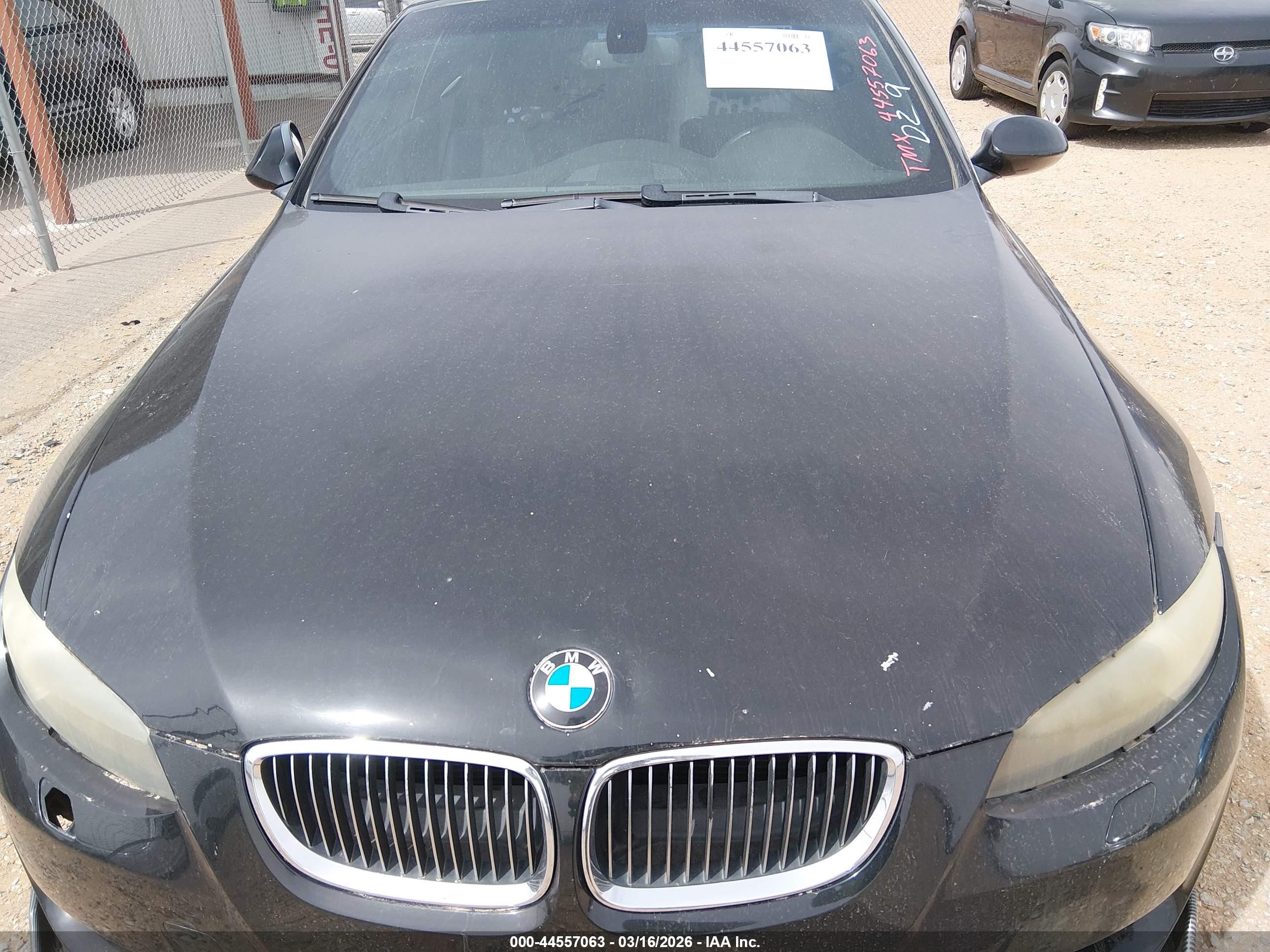 2007 Bmw 335i   Черный vin: WBAWL73507PX47632