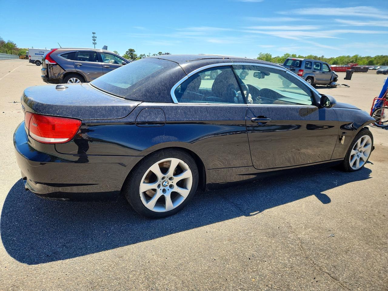 2007 Bmw 335 I Black vin: WBAWL73507PX49798