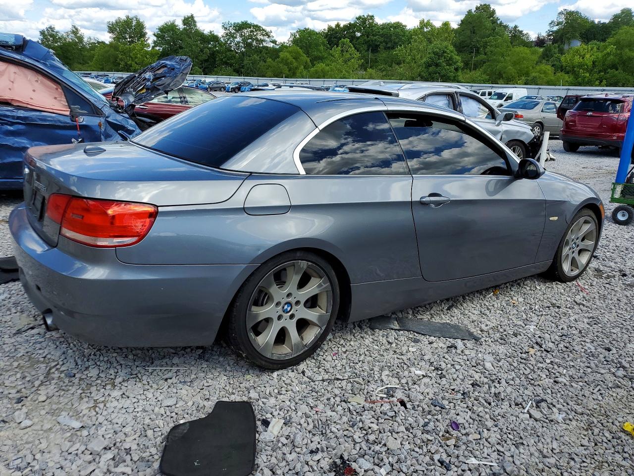 2007 Bmw 335 I Серый vin: WBAWL73507PX49901