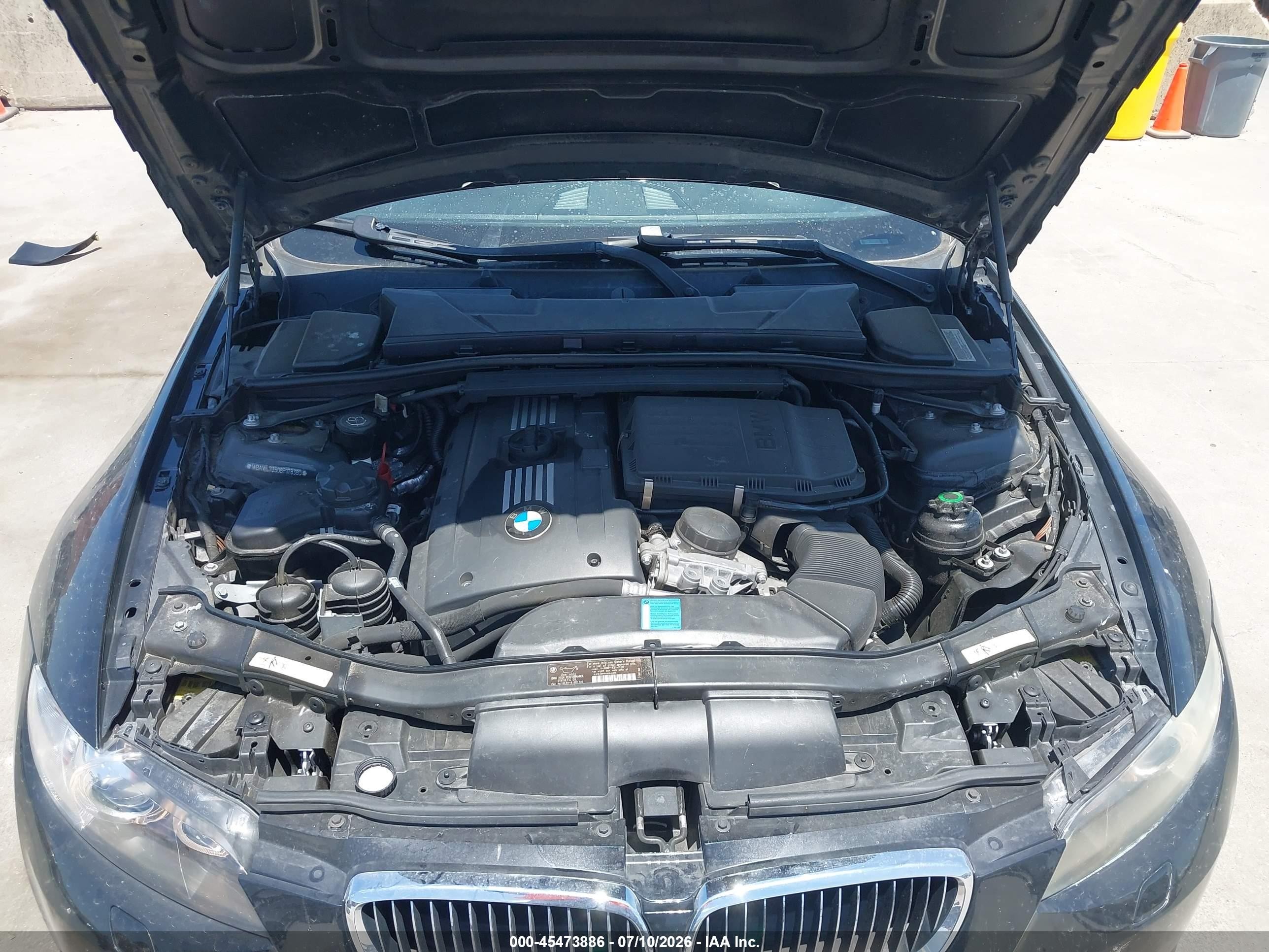 2008 Bmw 335i   Gray vin: WBAWL73508P178380
