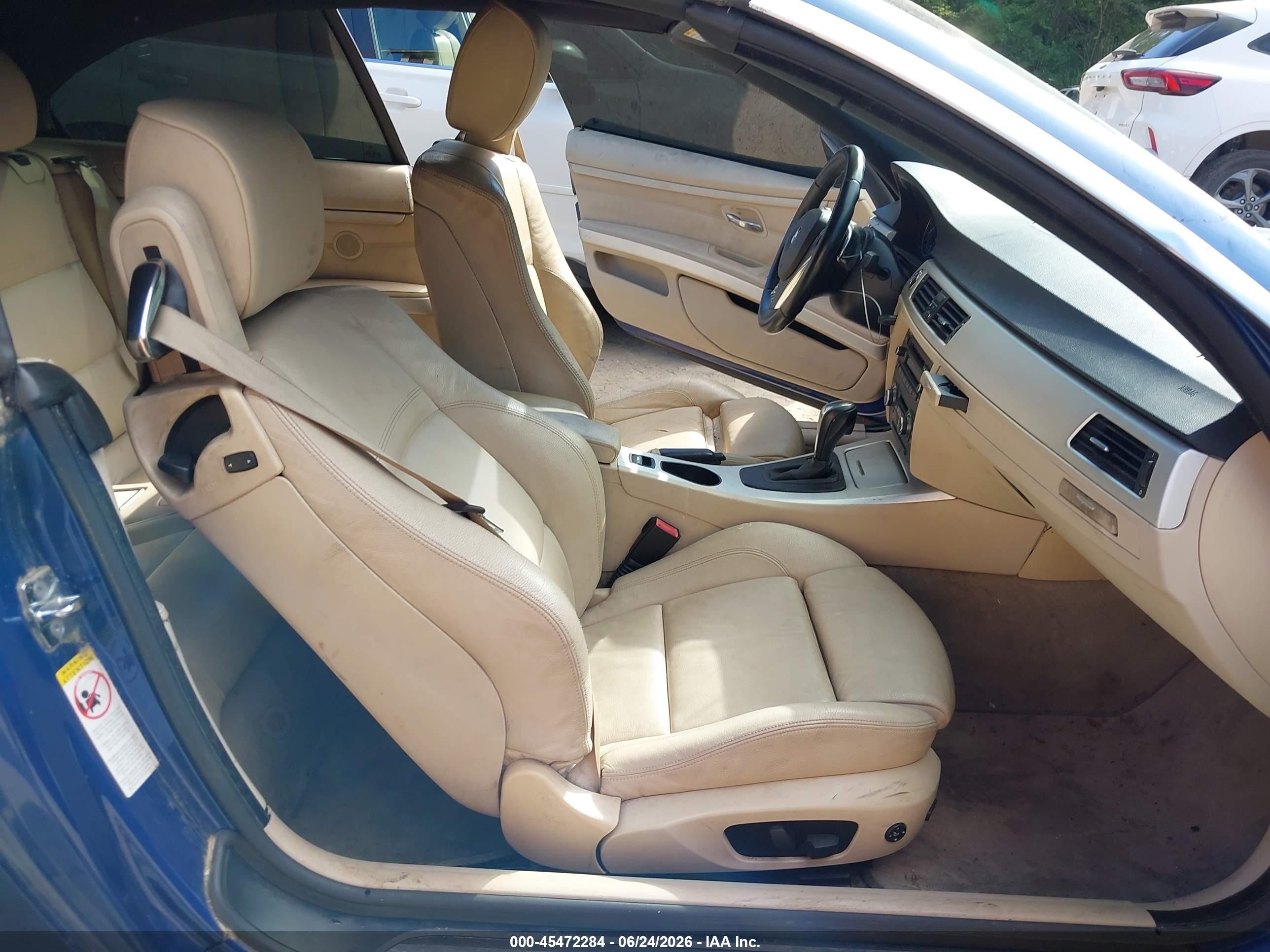 2008 Bmw 335i   Blue vin: WBAWL73508PX55893