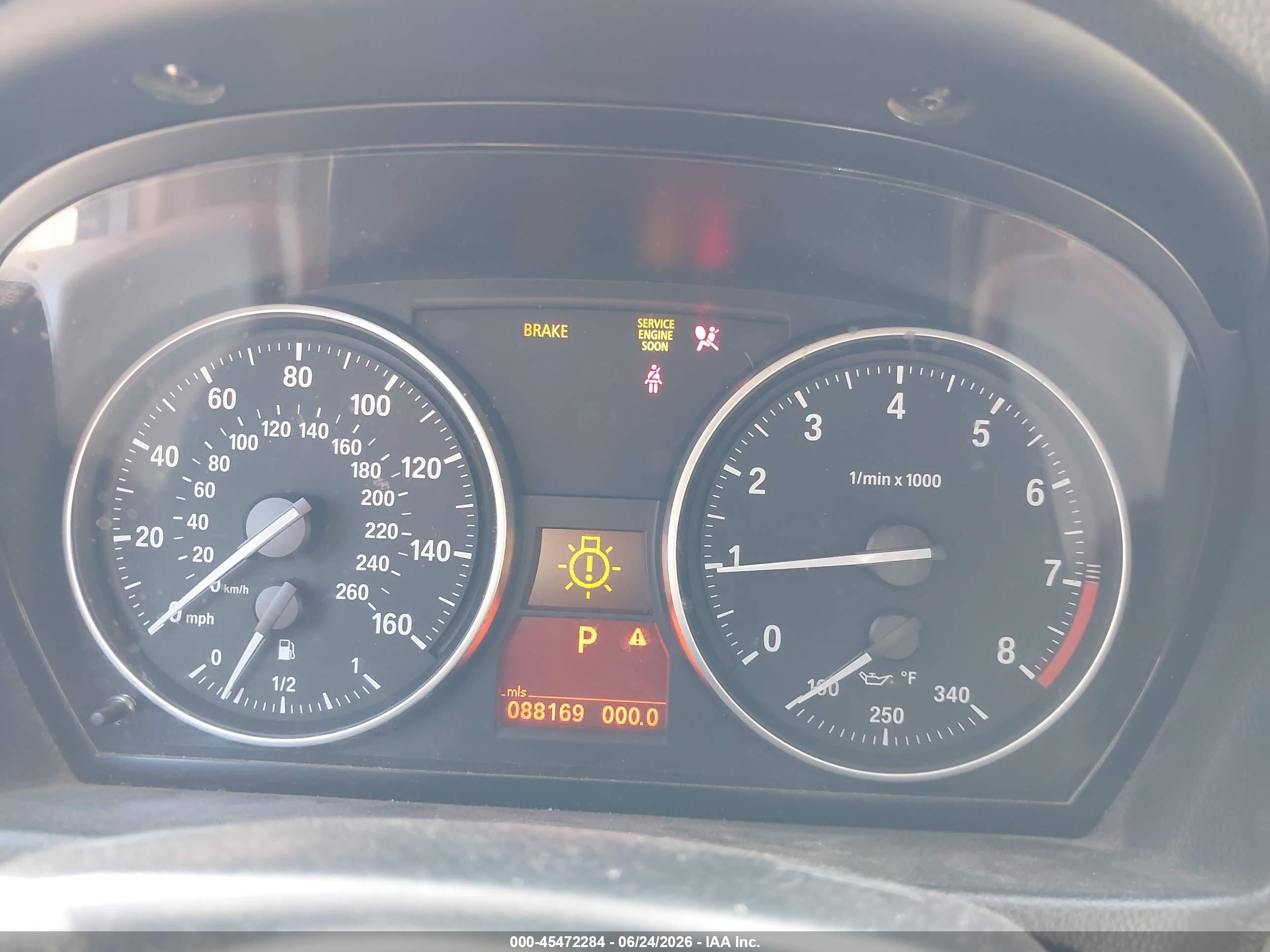 2008 Bmw 335i   Blue vin: WBAWL73508PX55893