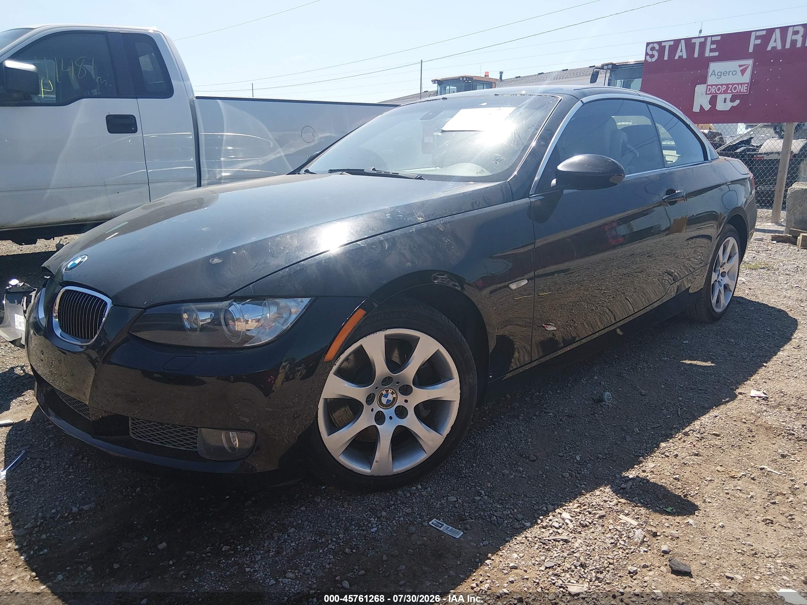 2008 Bmw 335i   Black vin: WBAWL73508PX57272