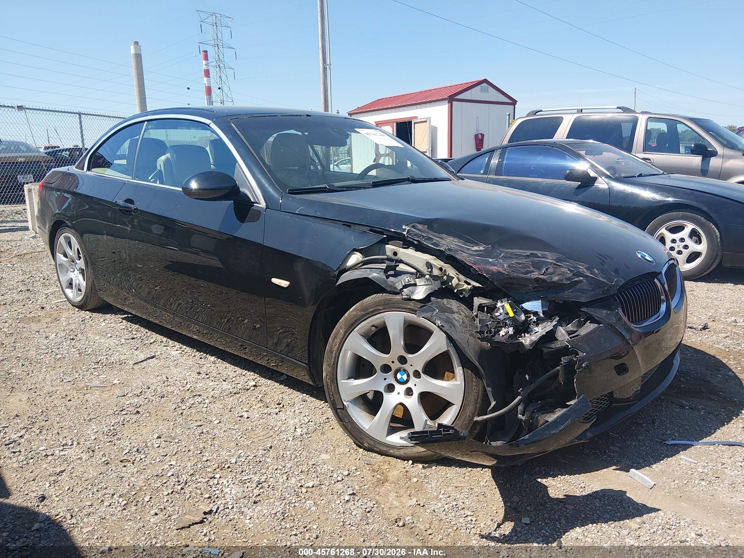 2008 Bmw 335i   Black vin: WBAWL73508PX57272