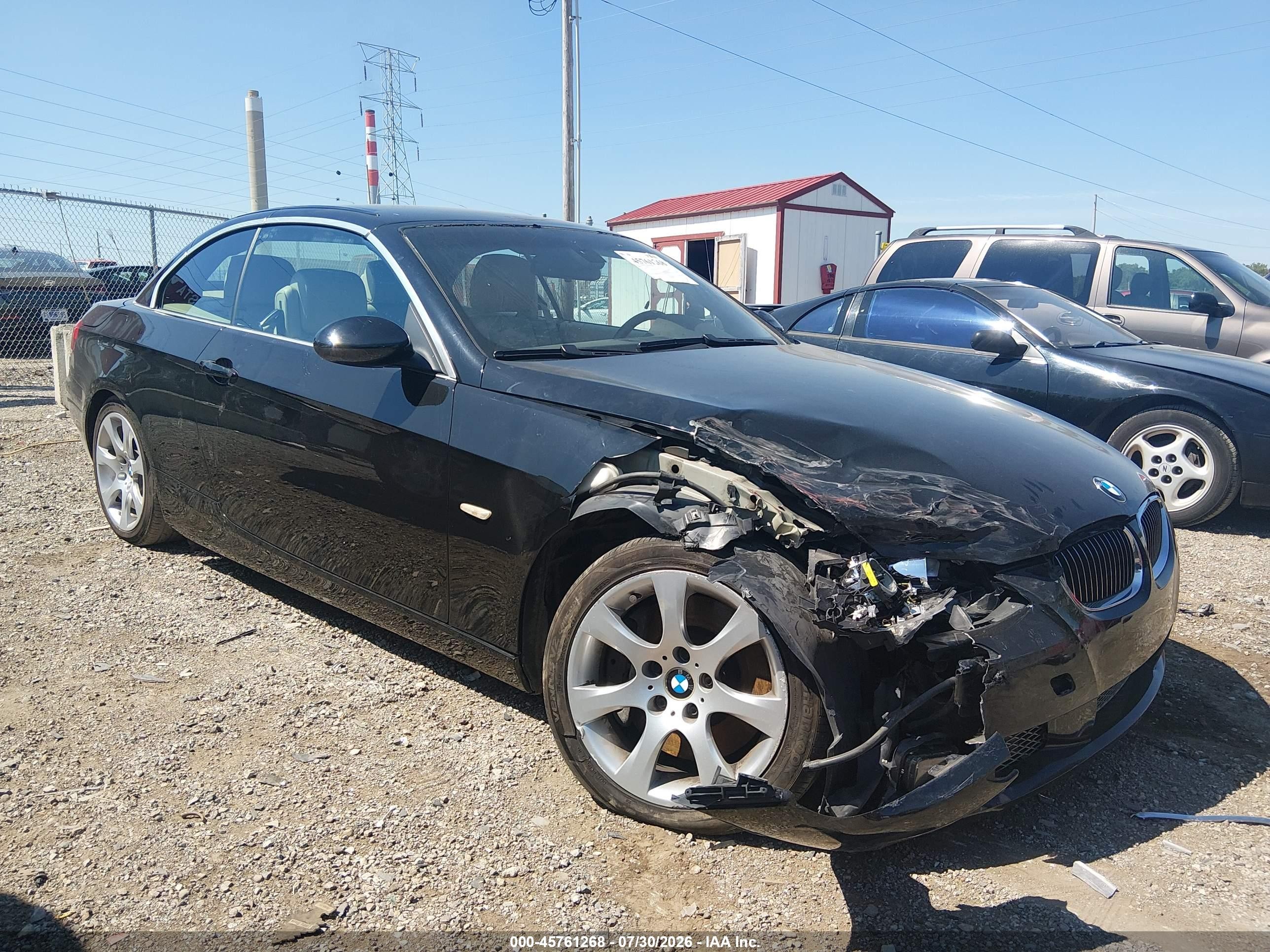 2008 Bmw 335i   Black vin: WBAWL73508PX57272