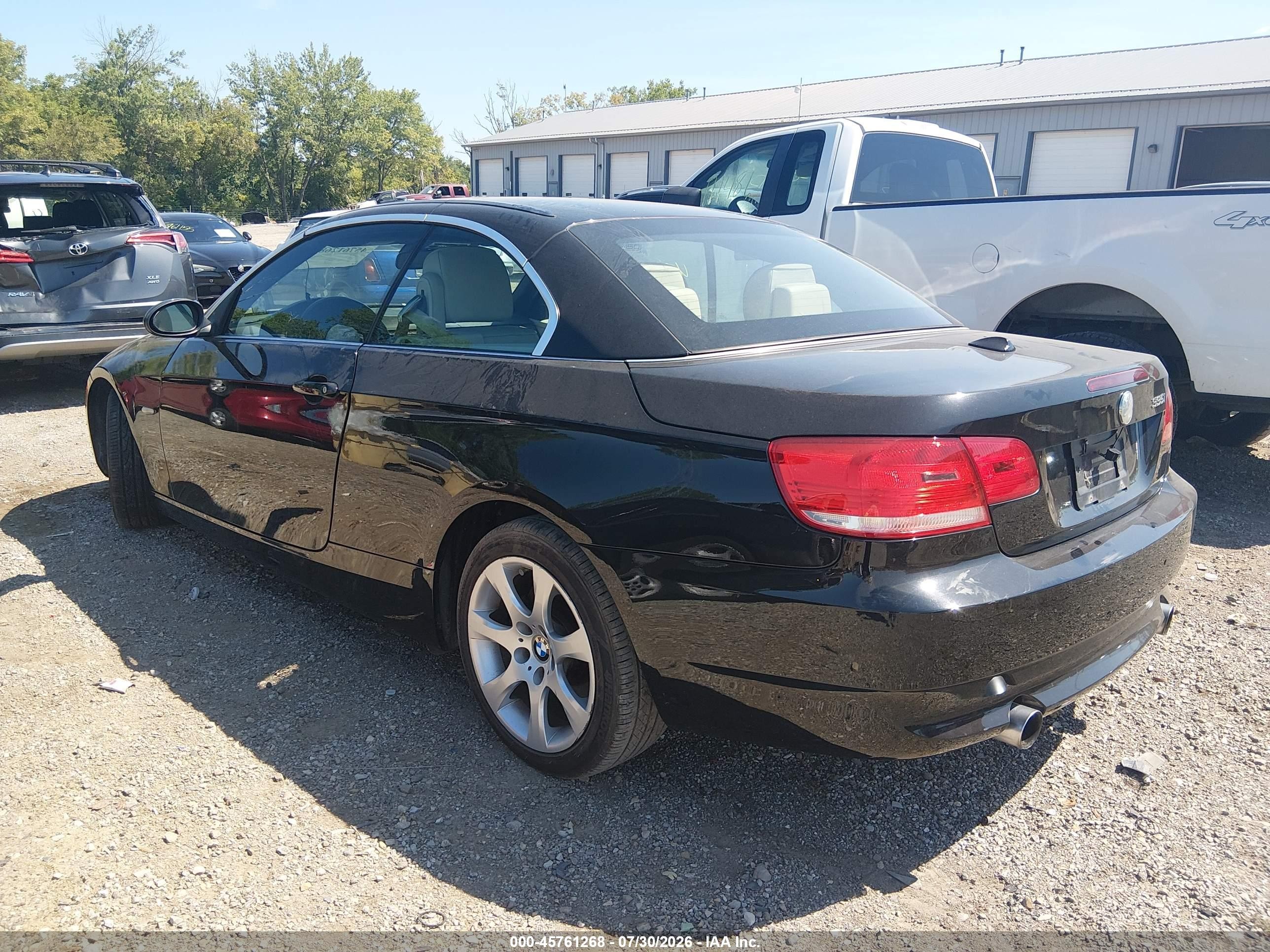 2008 Bmw 335i   Black vin: WBAWL73508PX57272
