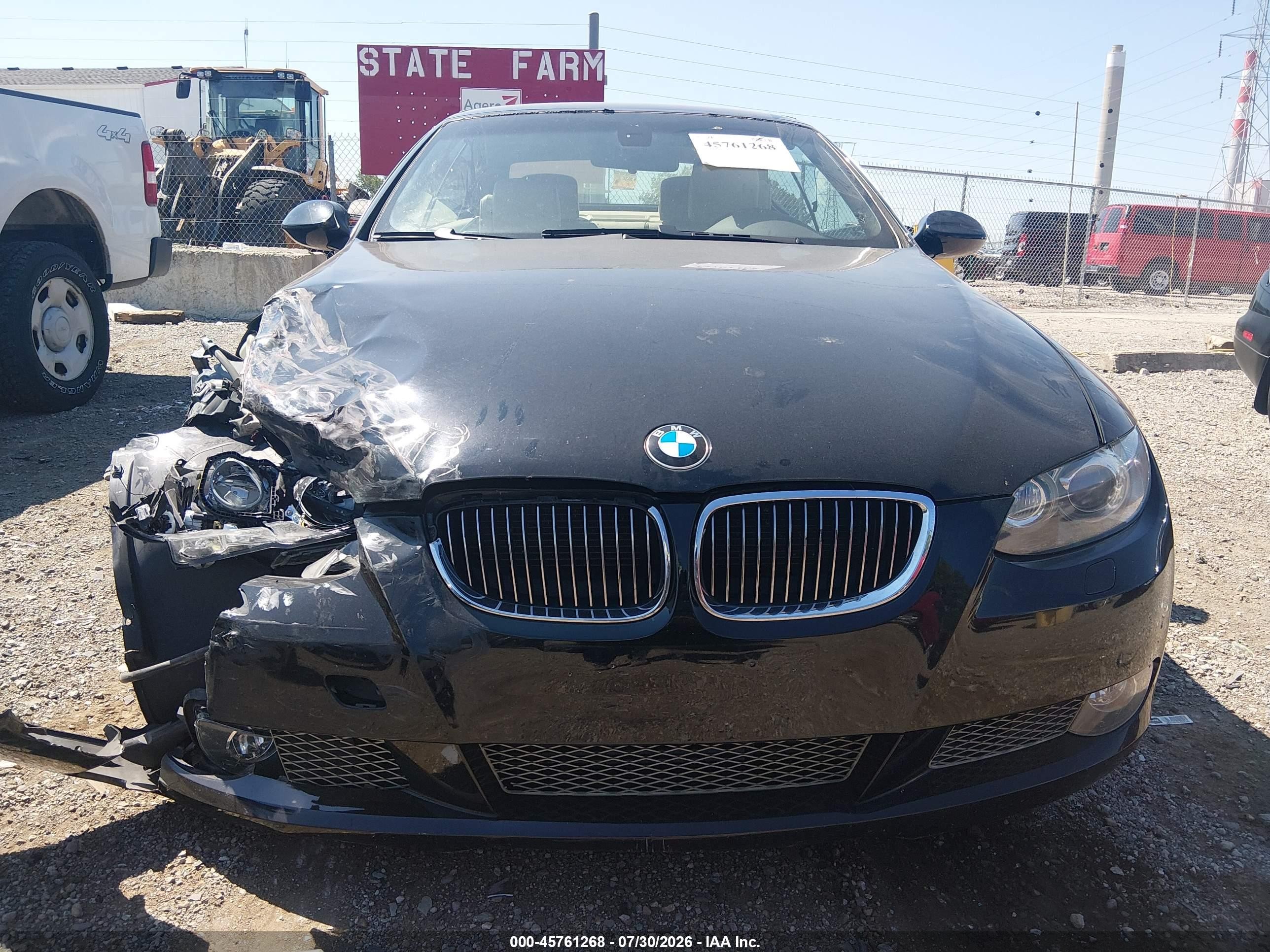 2008 Bmw 335i   Black vin: WBAWL73508PX57272