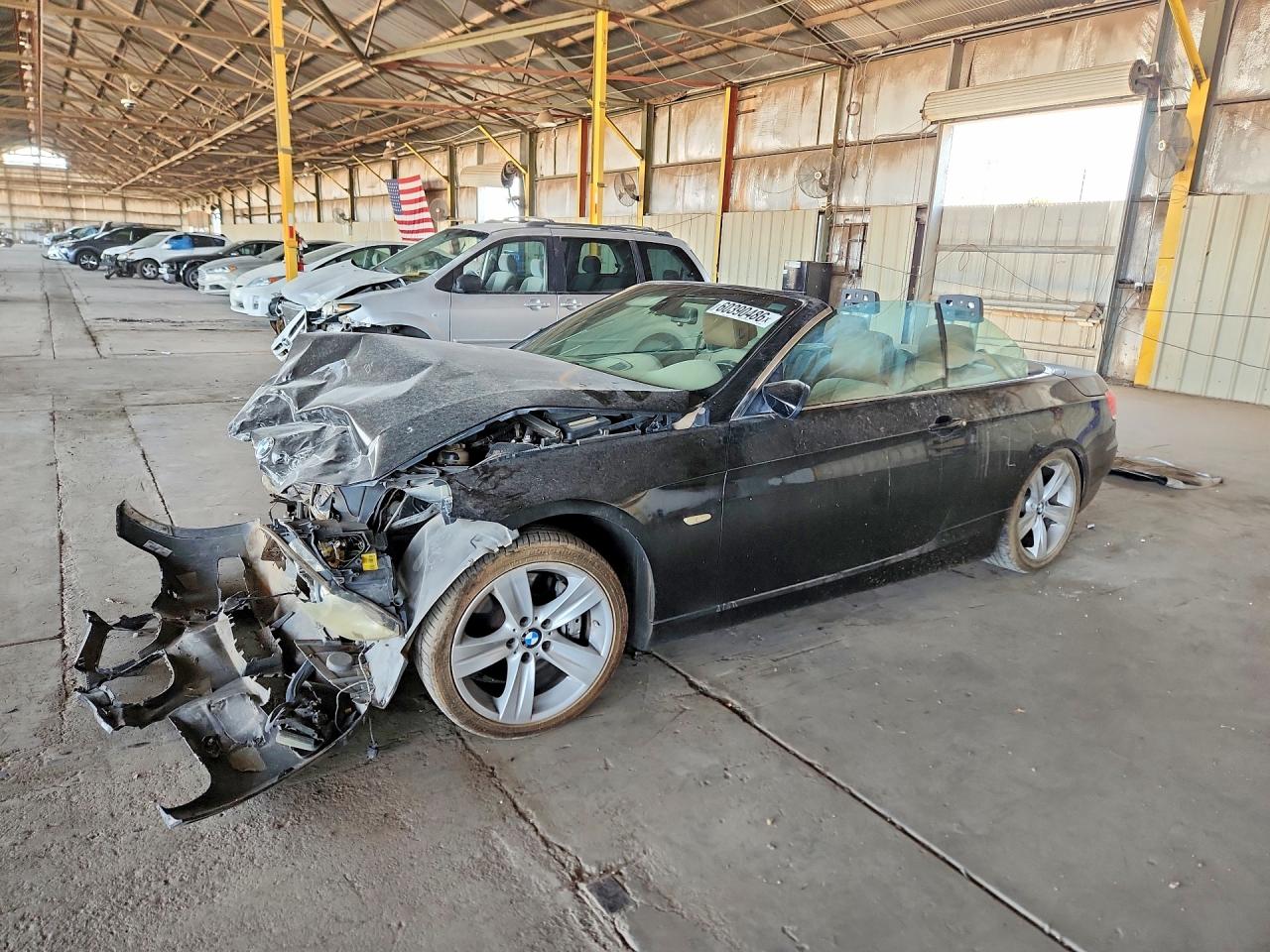 2009 Bmw 335 I Черный vin: WBAWL73509P180244
