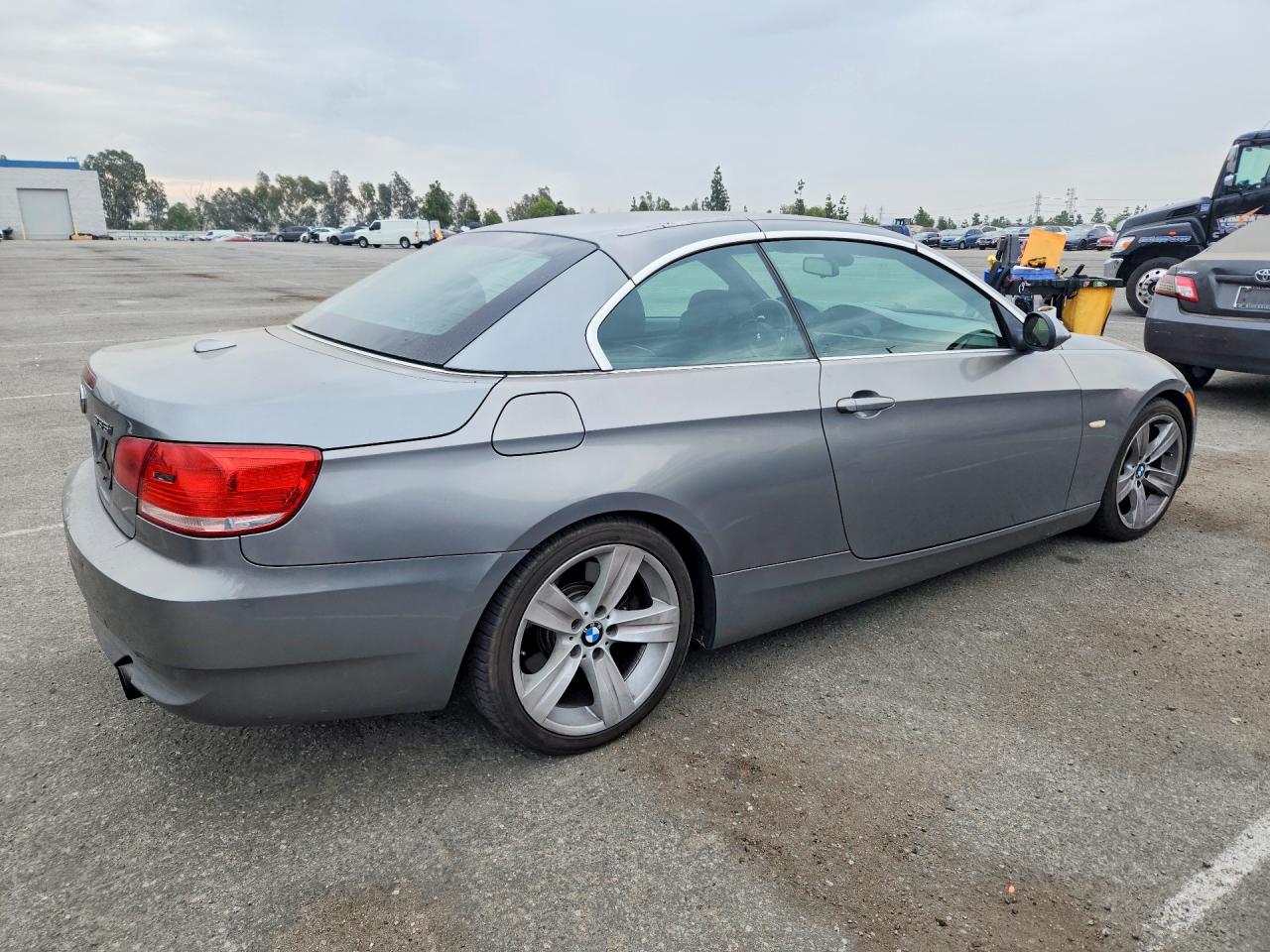 2009 Bmw 335 I Gray vin: WBAWL73509P181863