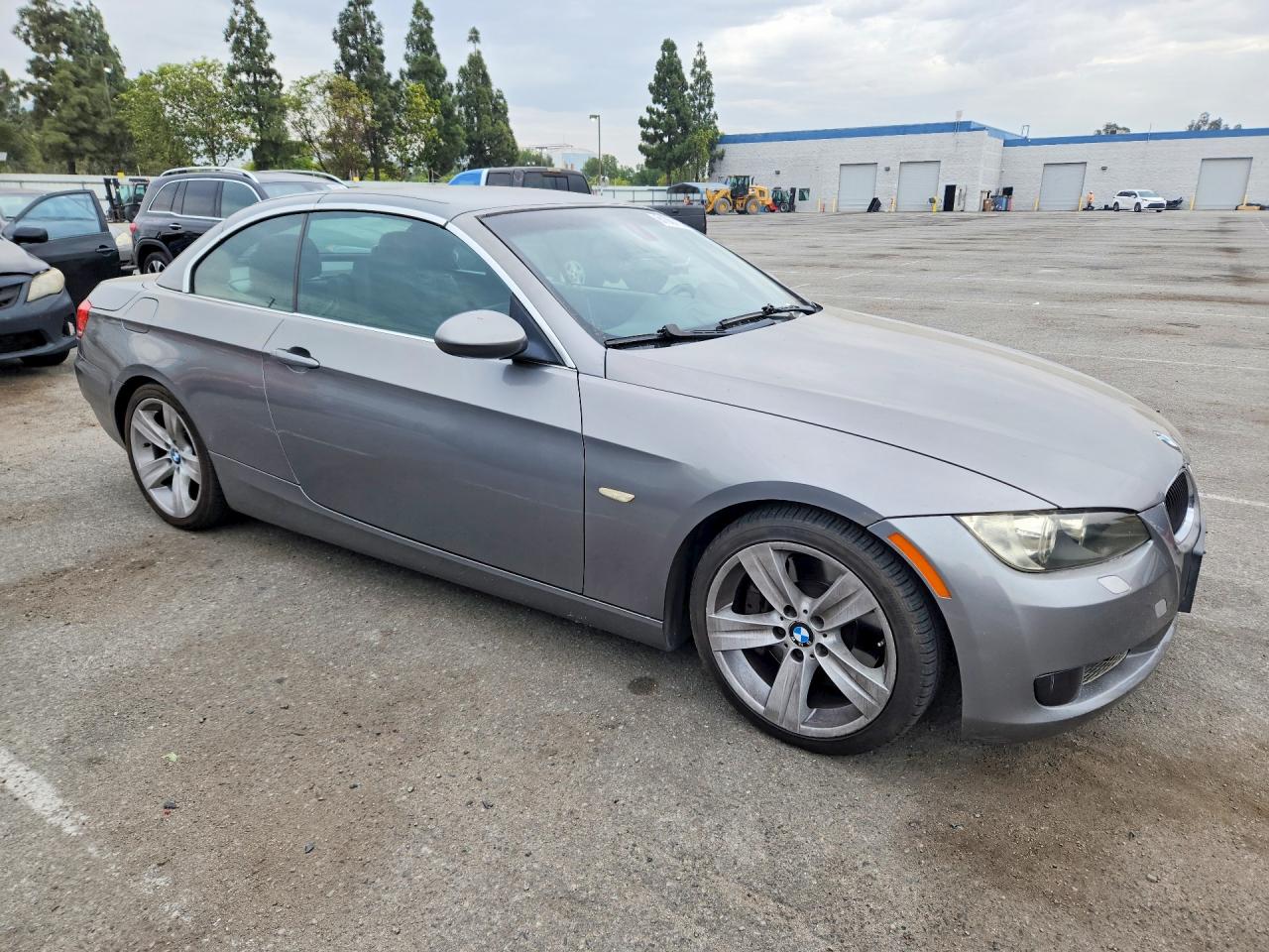 2009 Bmw 335 I Gray vin: WBAWL73509P181863