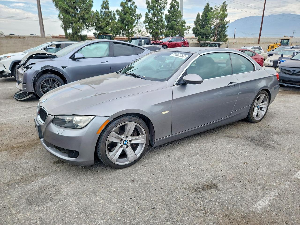 2009 Bmw 335 I Серый vin: WBAWL73509P181863