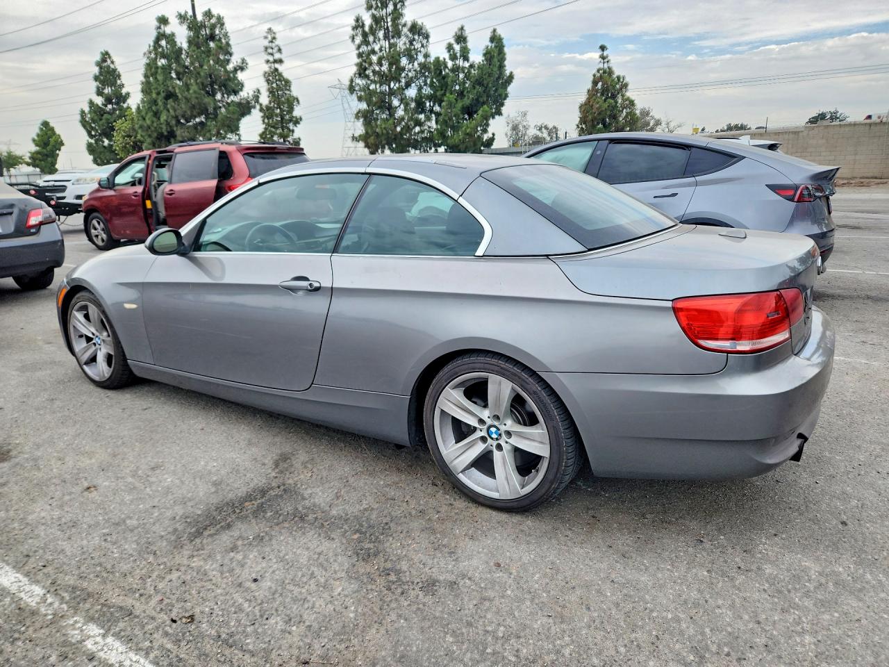 2009 Bmw 335 I Gray vin: WBAWL73509P181863