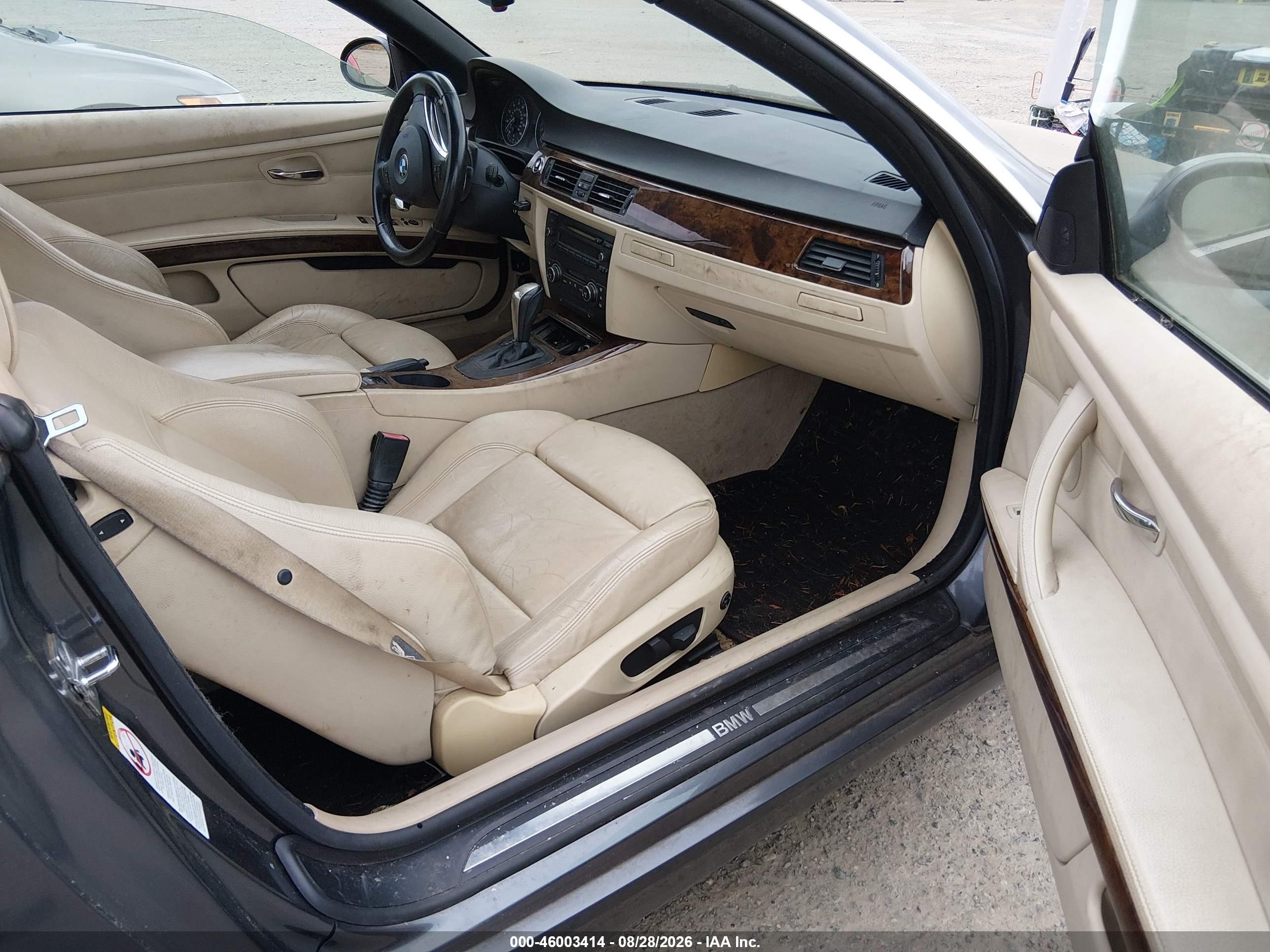 2007 Bmw 335i   Gray vin: WBAWL73517PX46229