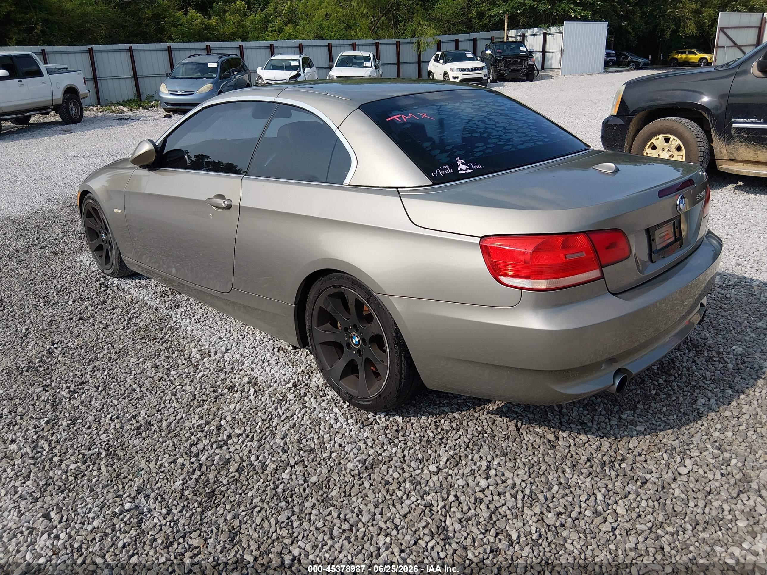 2007 Bmw 335i   Beige vin: WBAWL73517PX46540