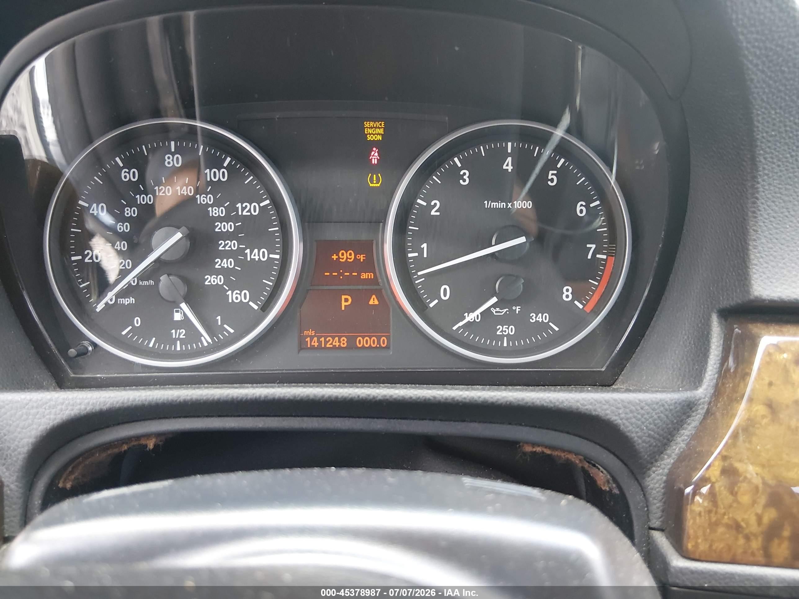2007 Bmw 335i   Beige vin: WBAWL73517PX46540