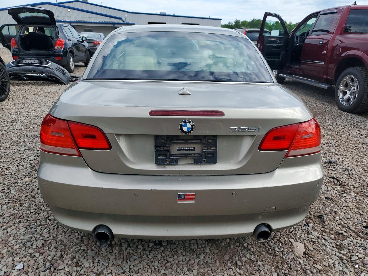 2007 Bmw 335 I Gold vin: WBAWL73517PX48496
