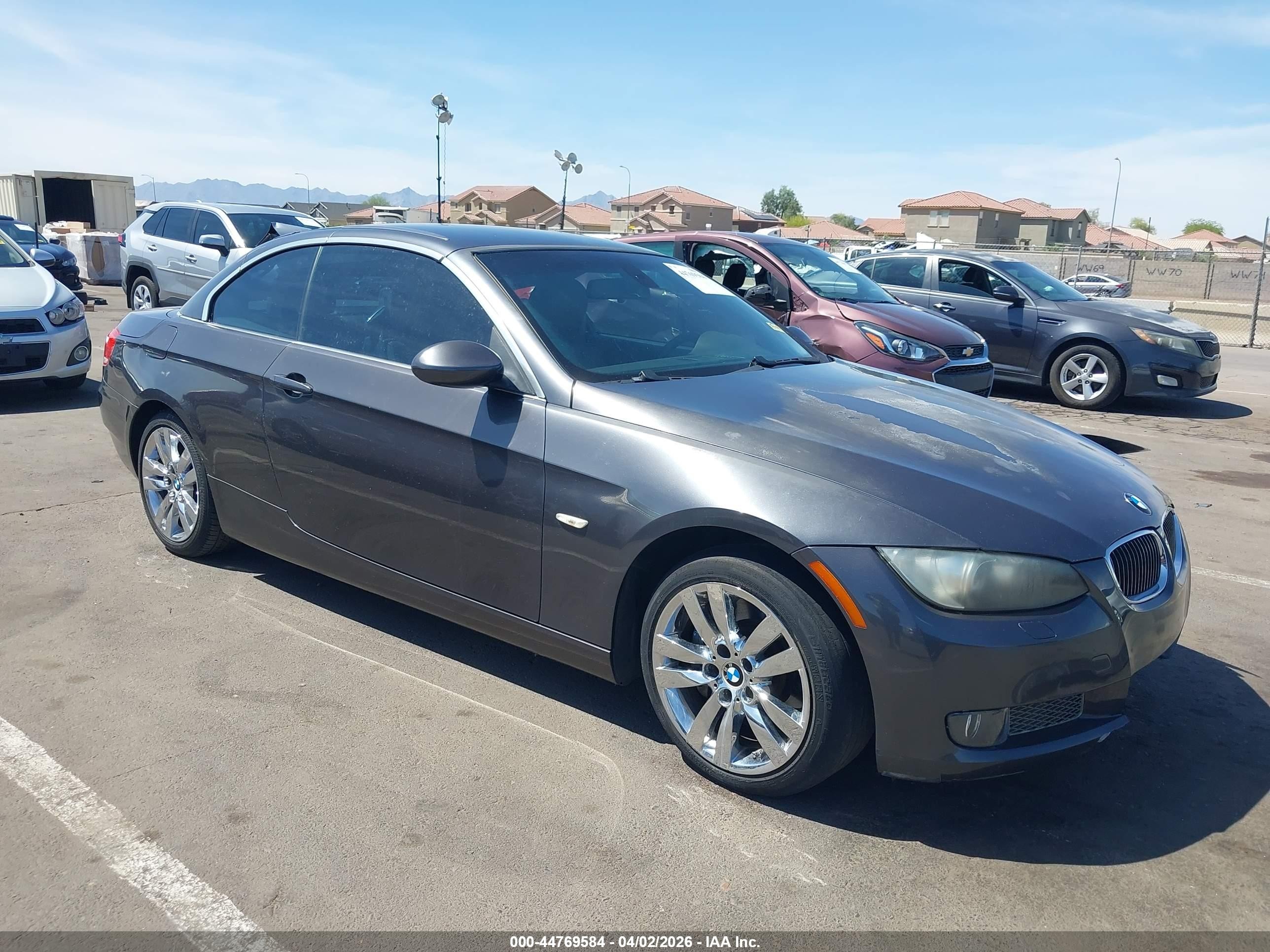 2007 Bmw 335i   Gray vin: WBAWL73517PX51107