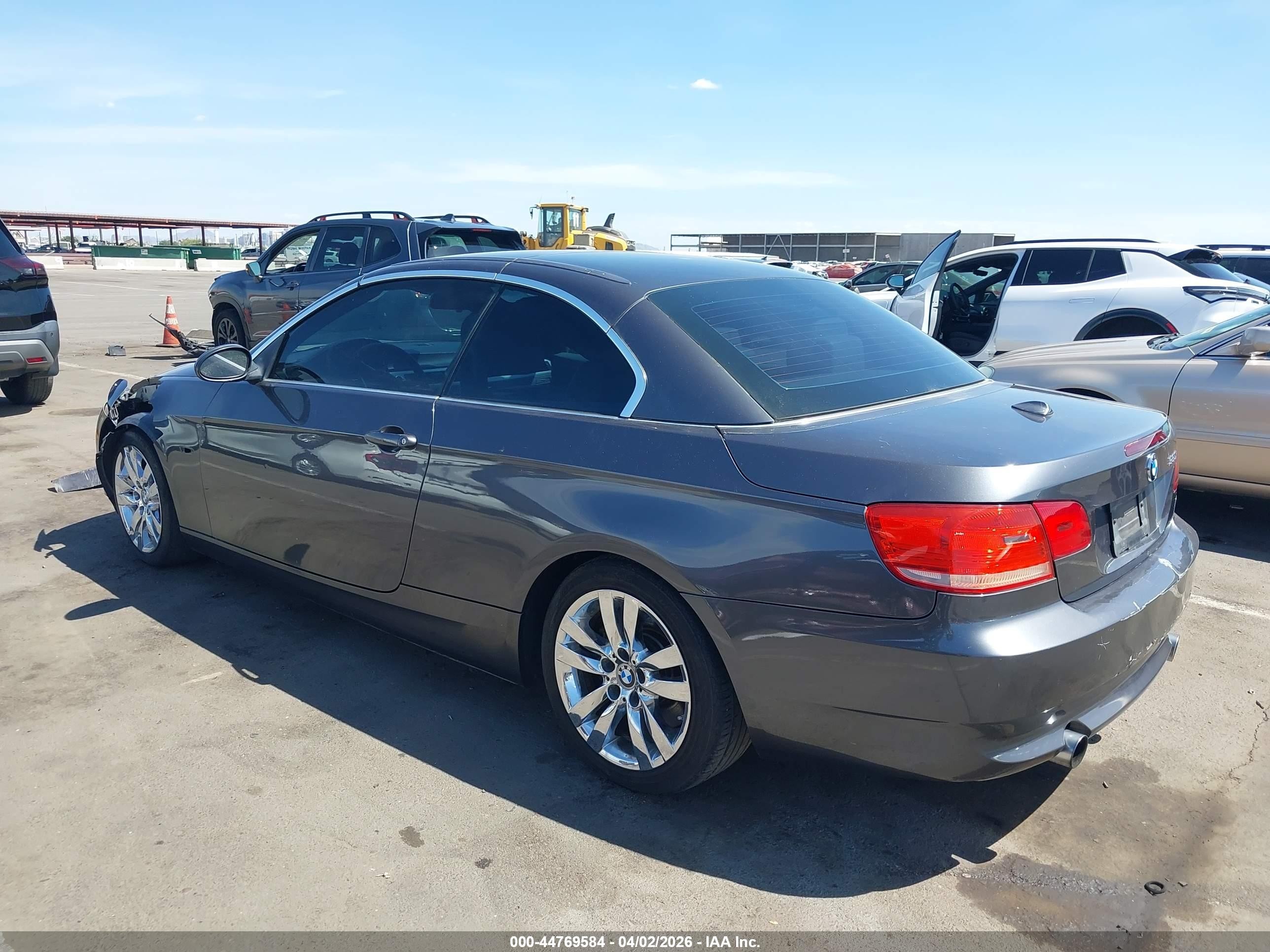 2007 Bmw 335i   Gray vin: WBAWL73517PX51107