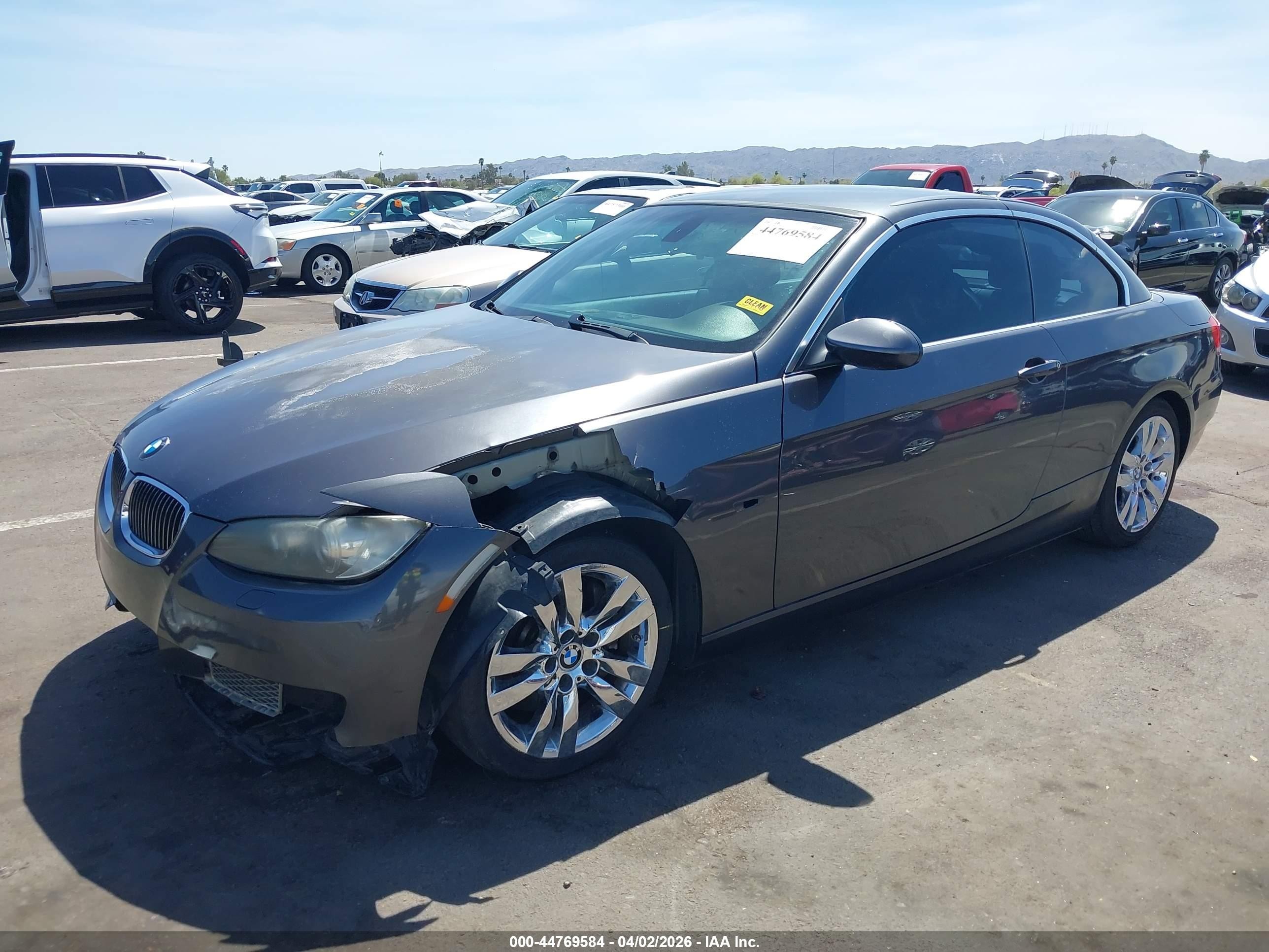 2007 Bmw 335i   Gray vin: WBAWL73517PX51107