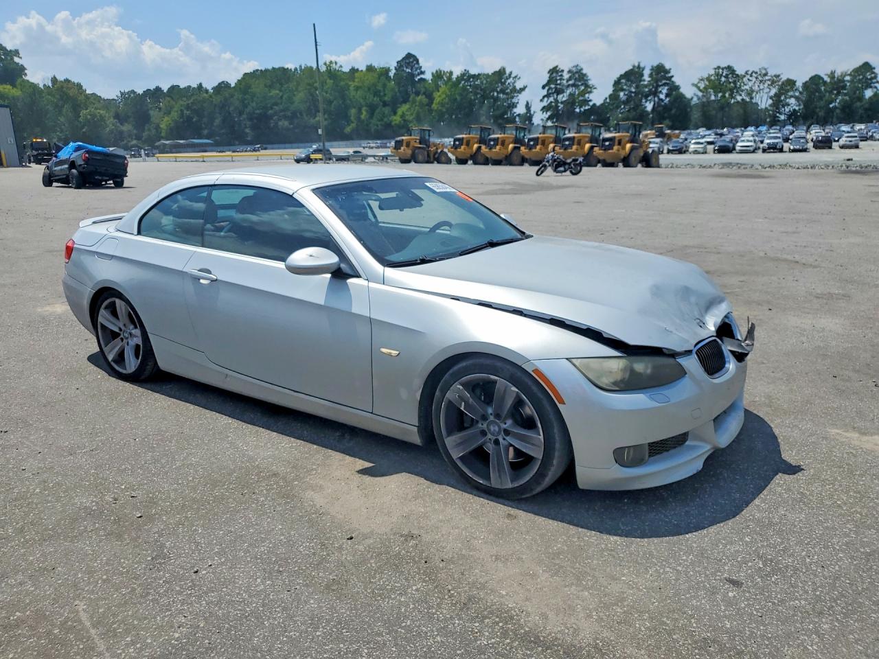 2008 Bmw 335 I Silver vin: WBAWL73518PX54557
