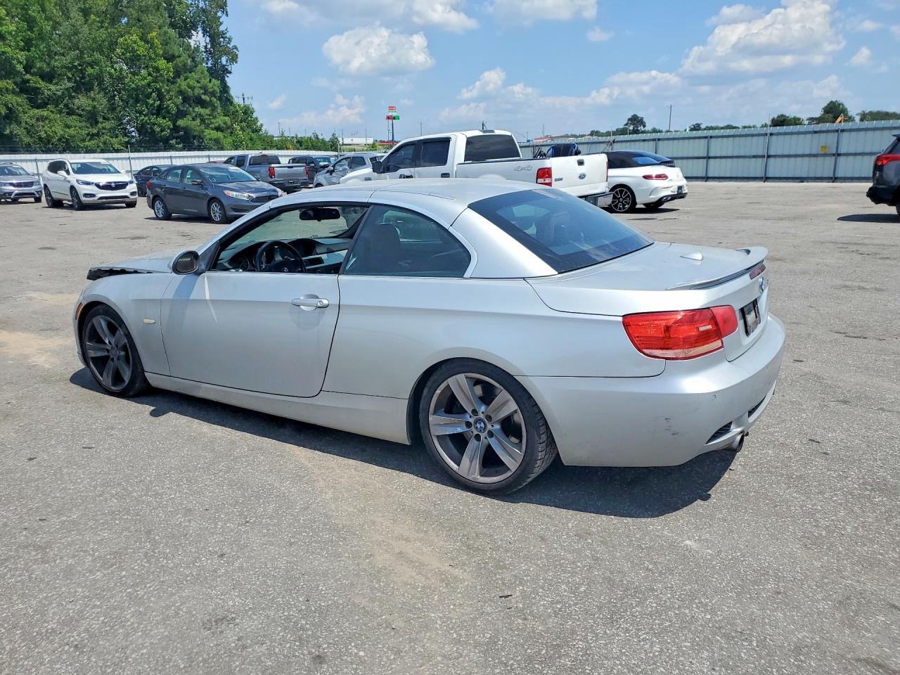 2008 Bmw 335 I Silver vin: WBAWL73518PX54557