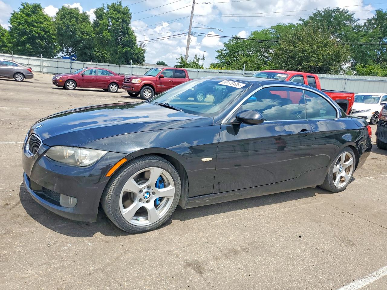 2009 Bmw 335 I Black vin: WBAWL73519P178986
