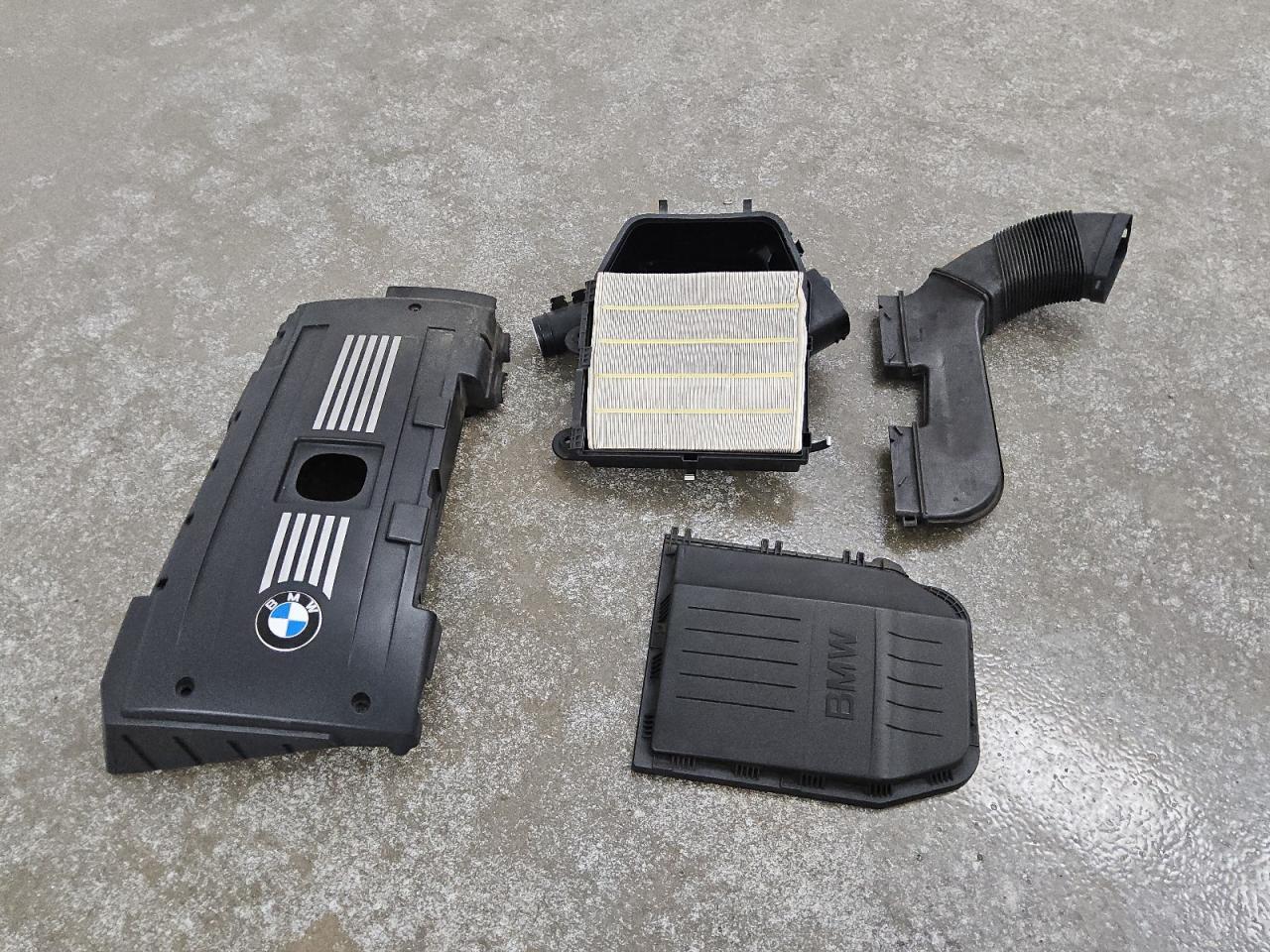 2009 Bmw 335 I White vin: WBAWL73519P473750 Damage: Air Intake Duct, Broken, Replacement Required