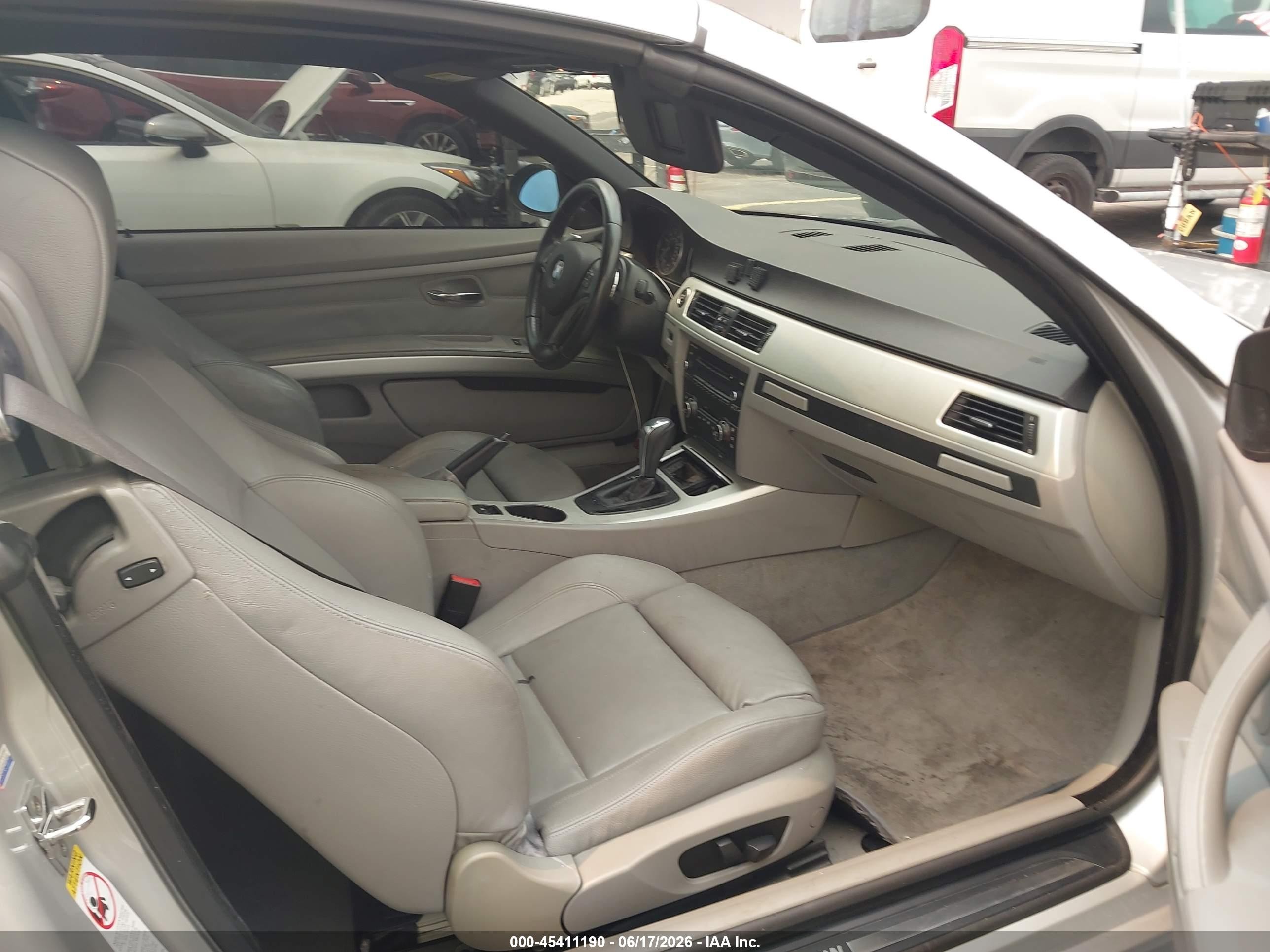 2007 Bmw 335i   Gray vin: WBAWL73537PX47608