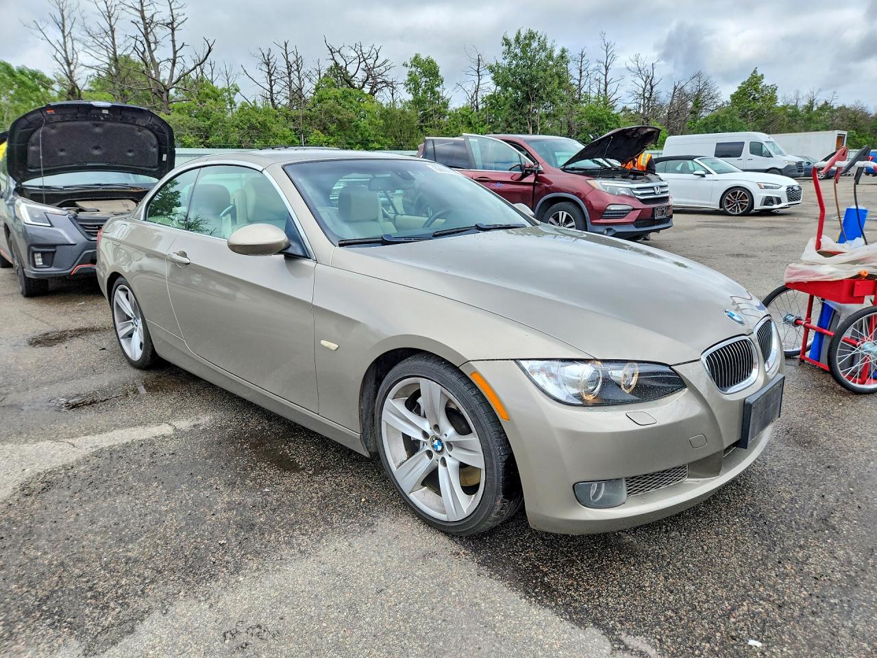 2007 Bmw 335 I Tan vin: WBAWL73537PX49570