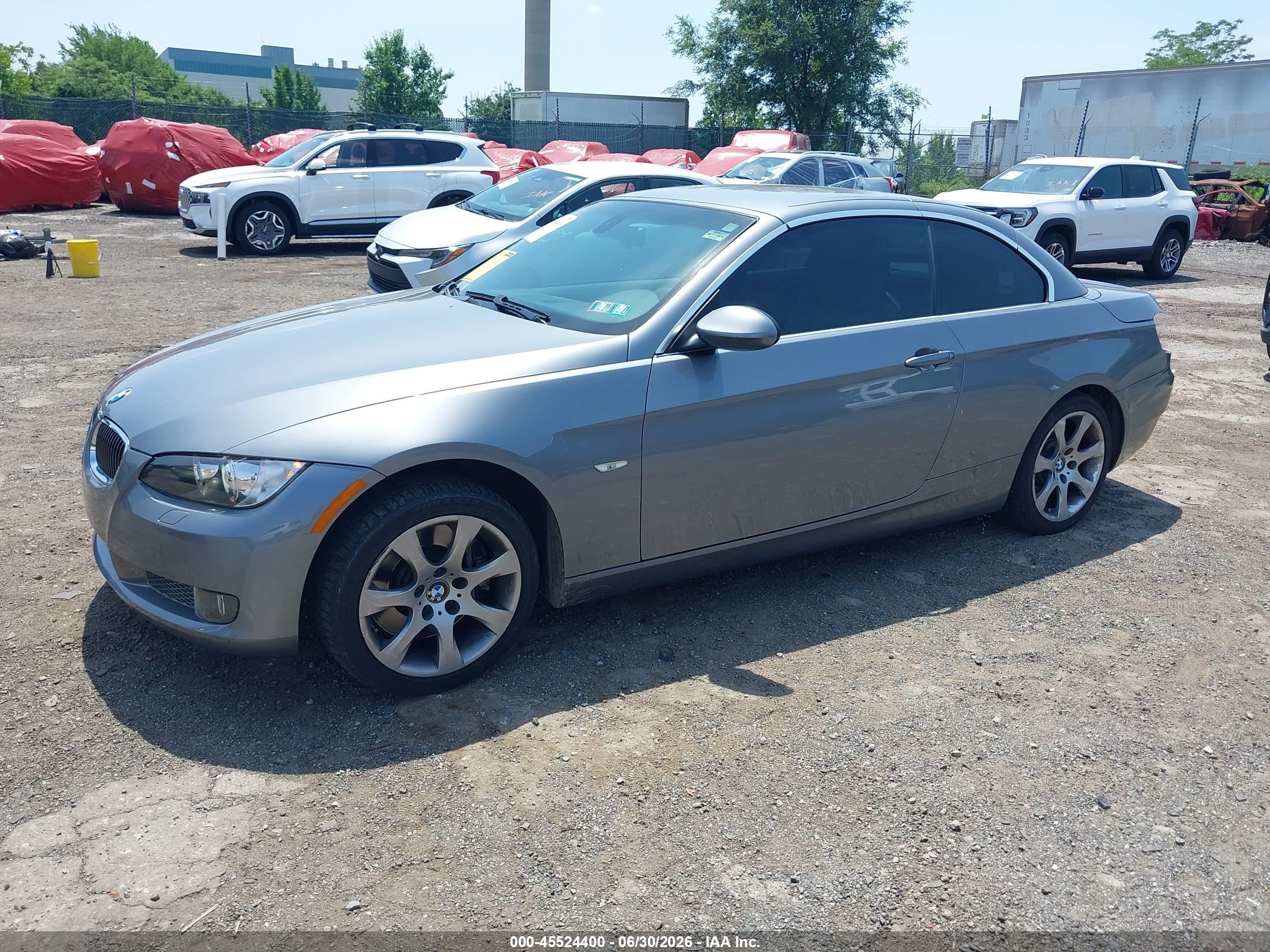 2008 Bmw 335i   Серебряный vin: WBAWL73538PX52650